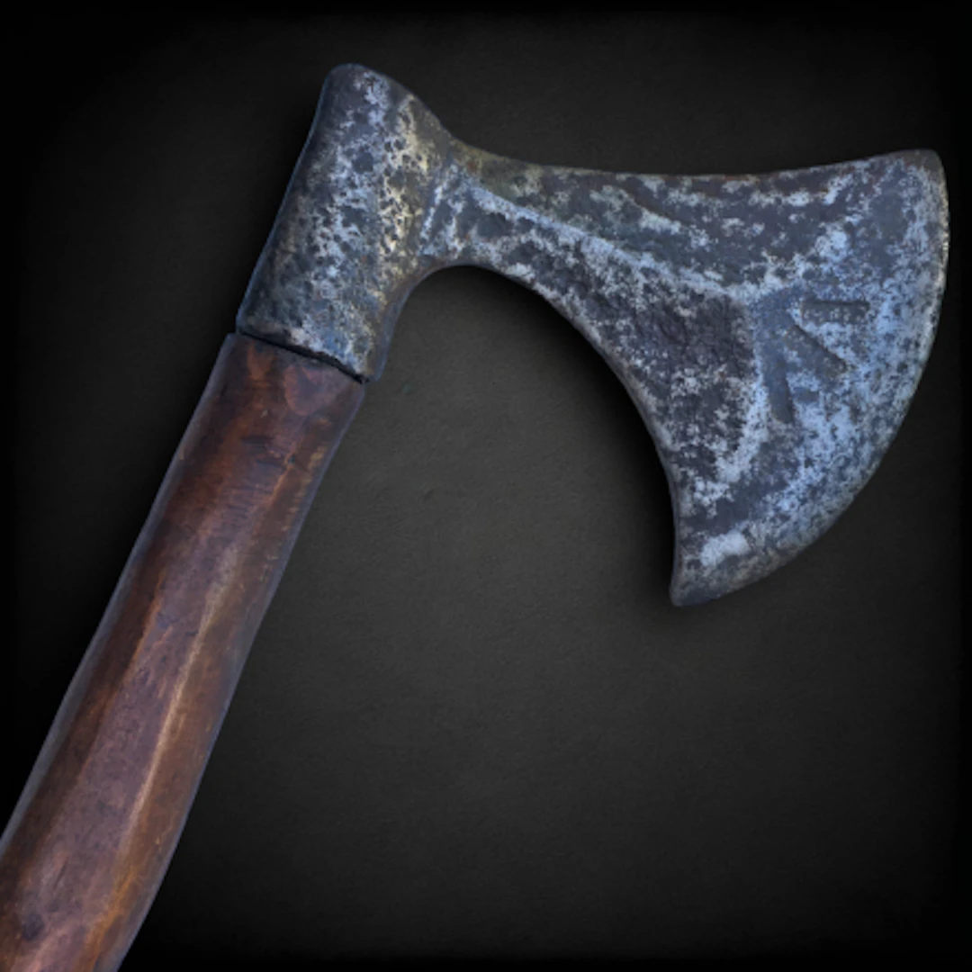18th Century British Axe with Broad Arrow
