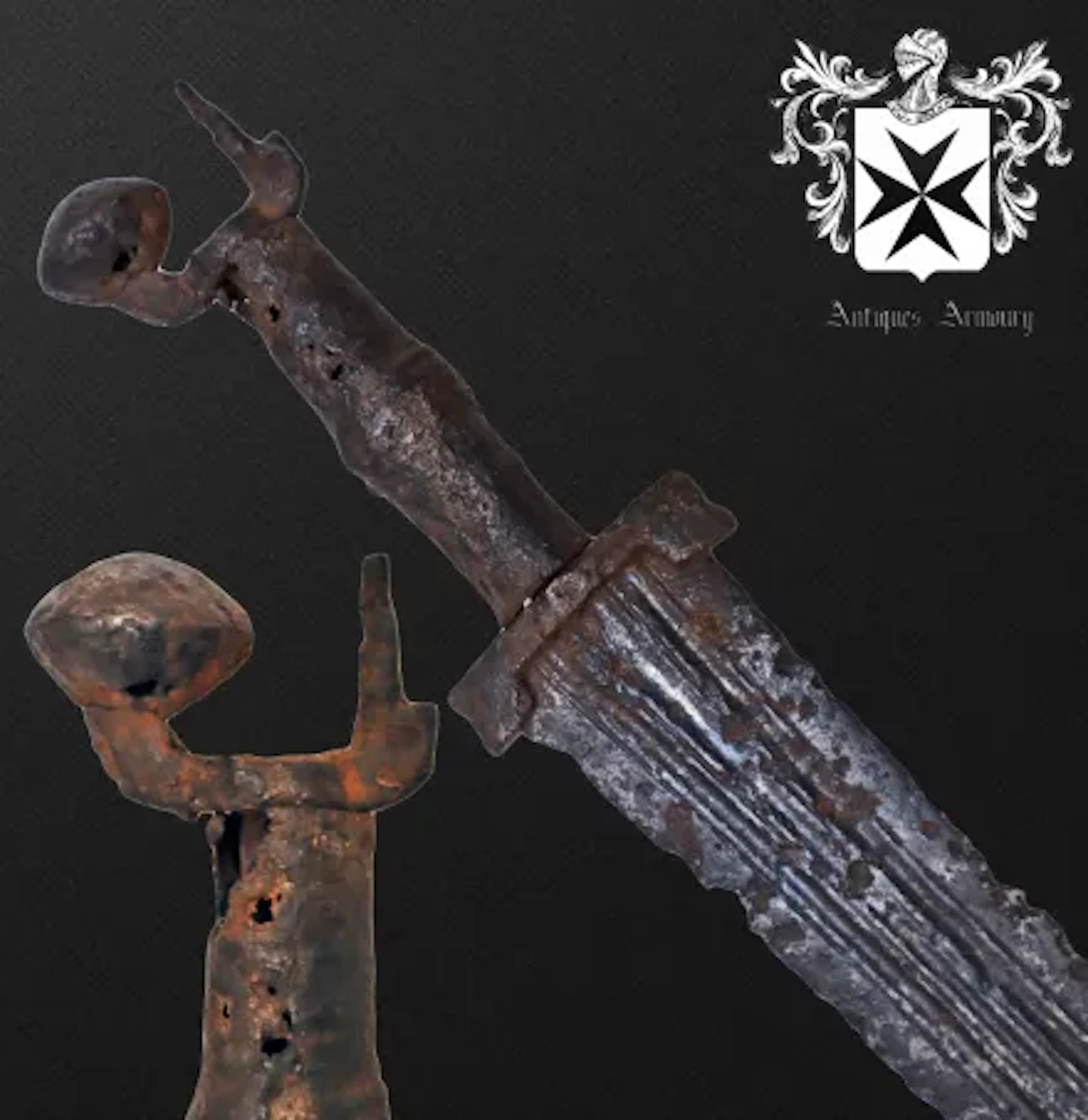 Iberian Antennae Dagger Circa 1st century B.C.