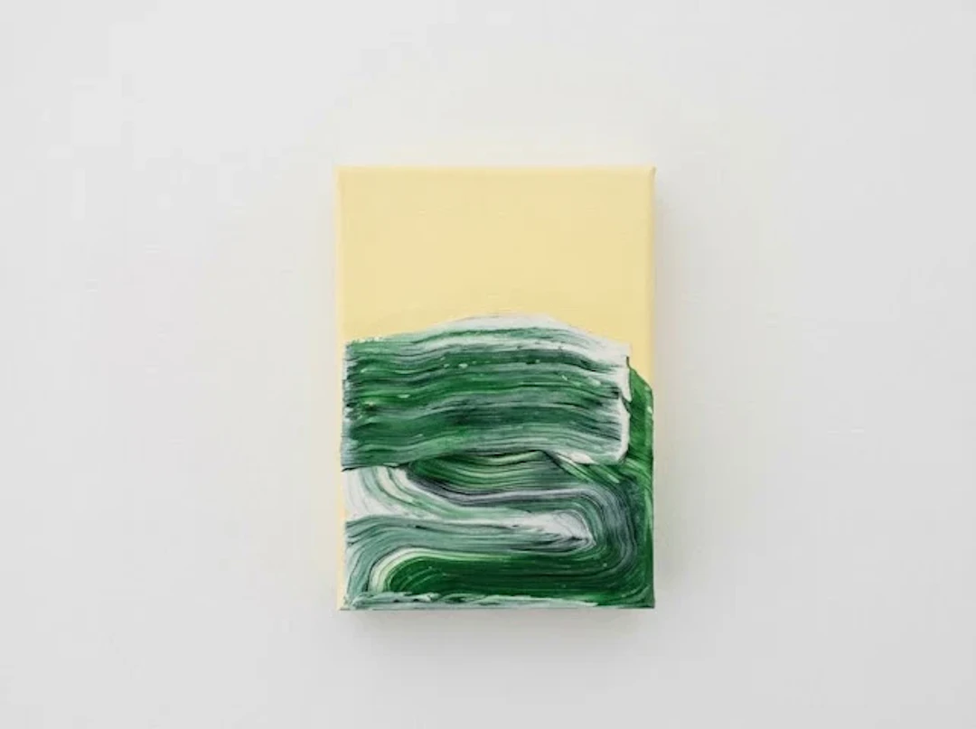Painting, Grass & Butter