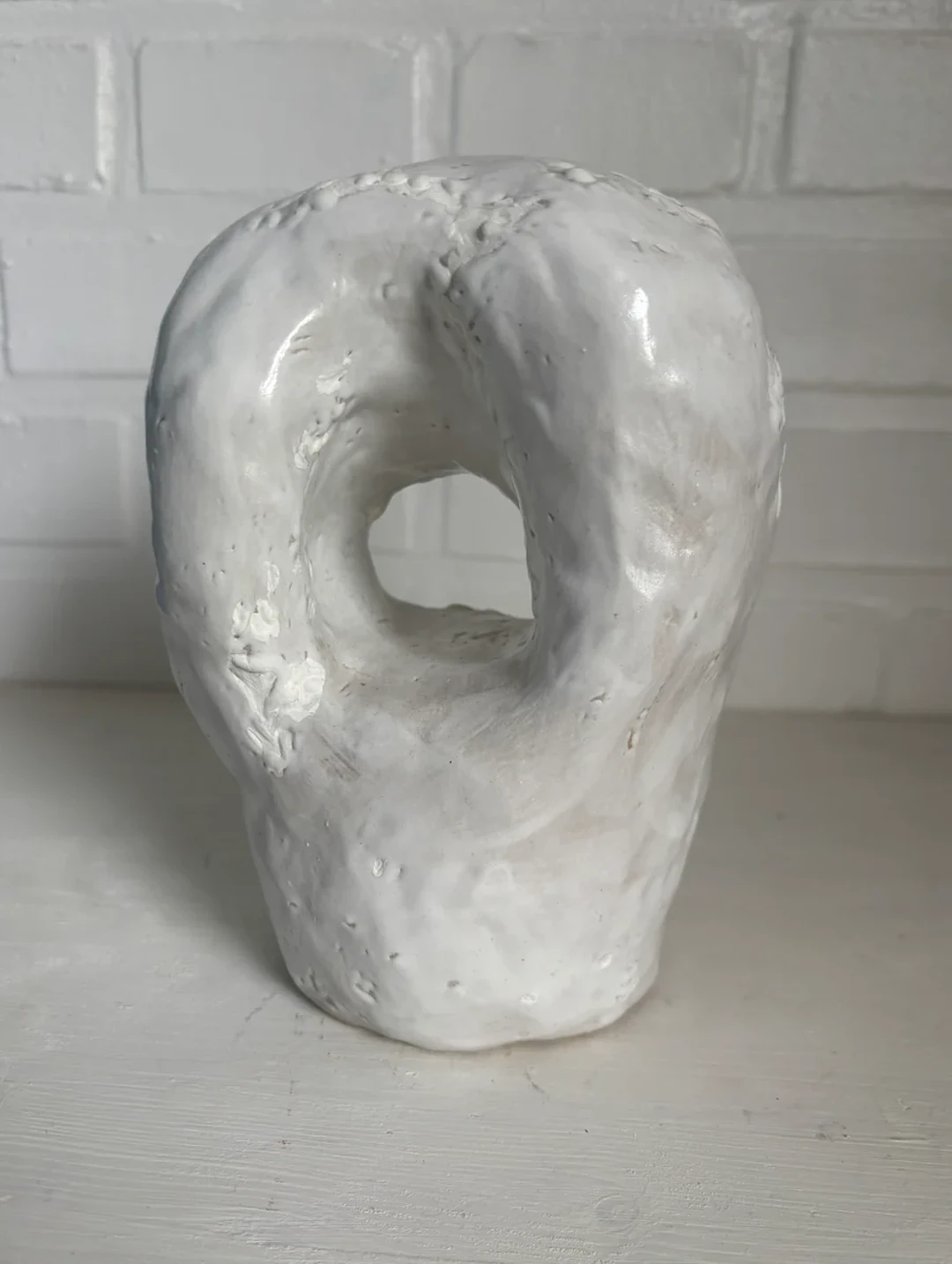 Sculpture "White Shape"