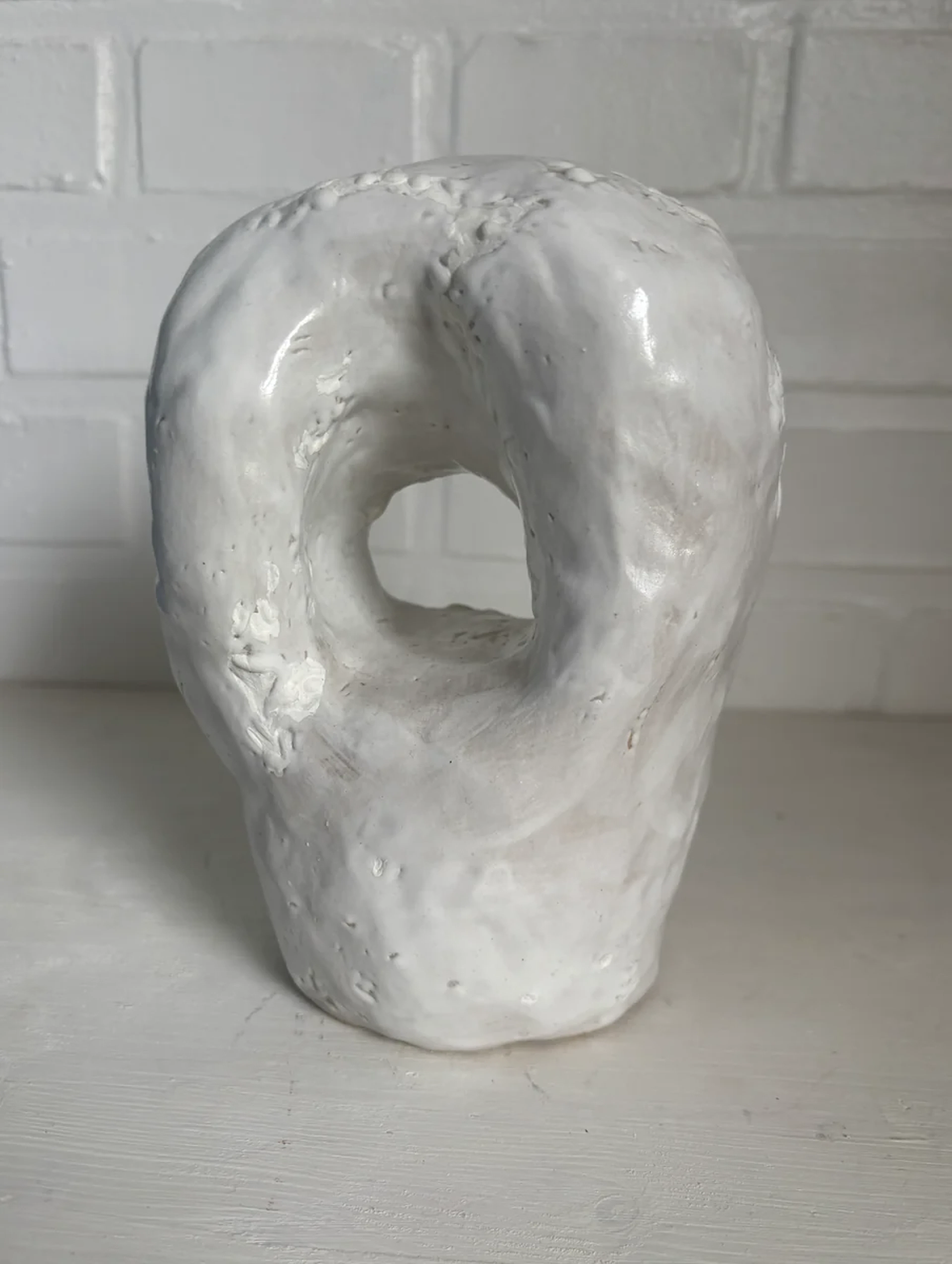 Sculpture "White Shape"