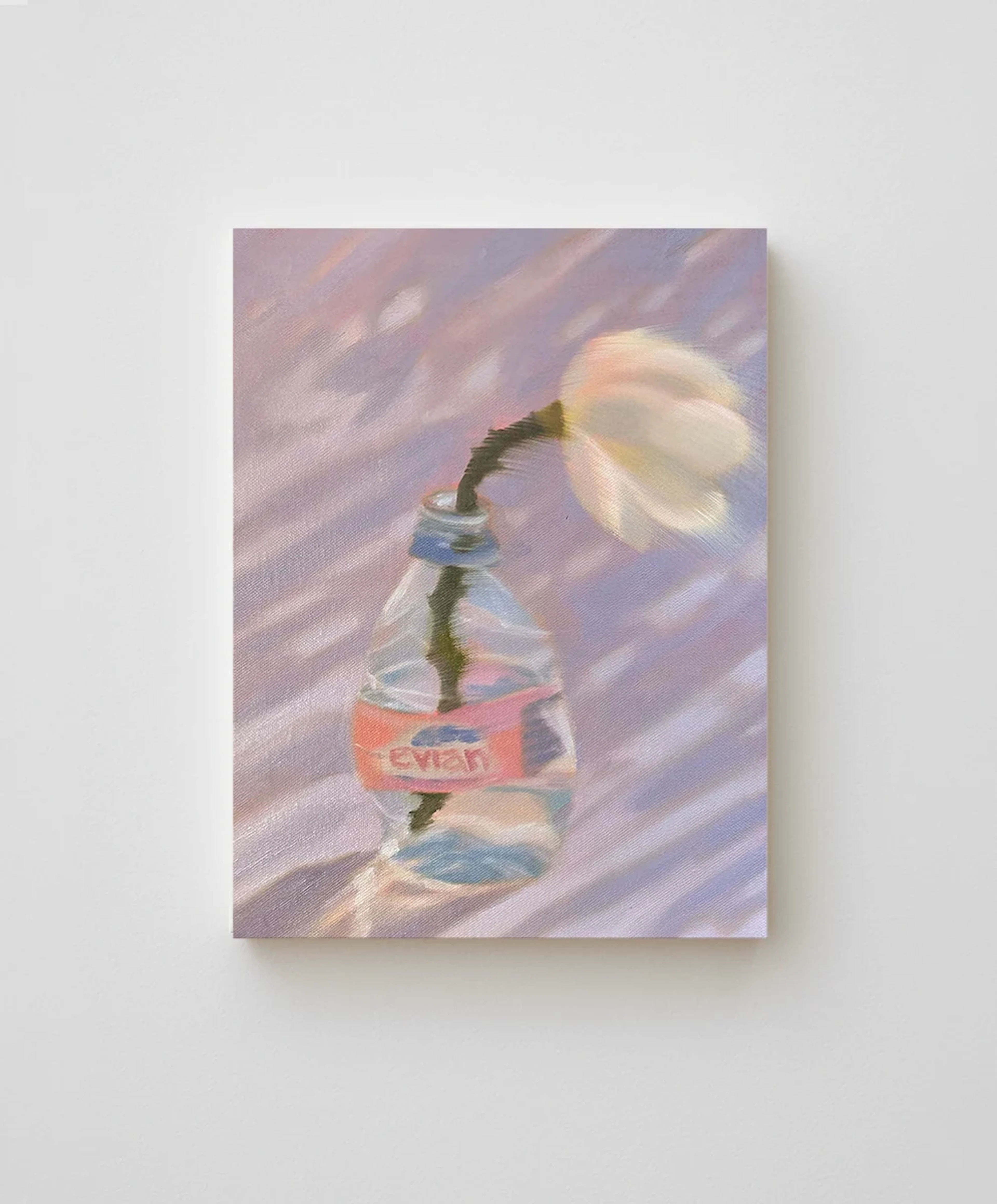 Painting, "Flower in a bottle", original on canvas