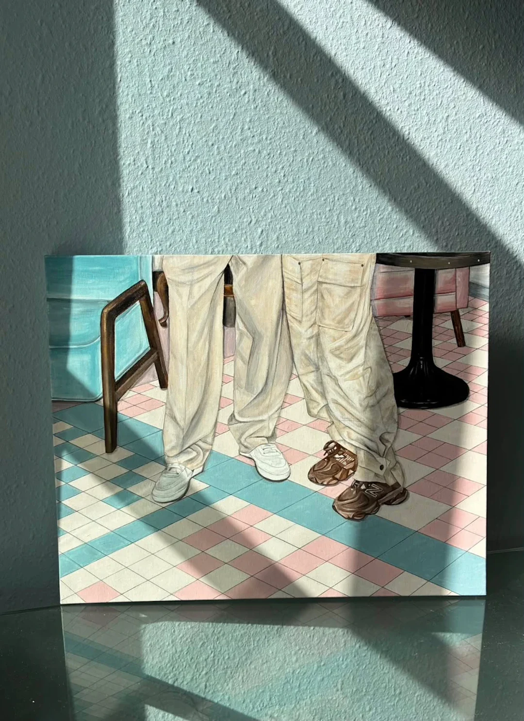 Original painting, Side by Side