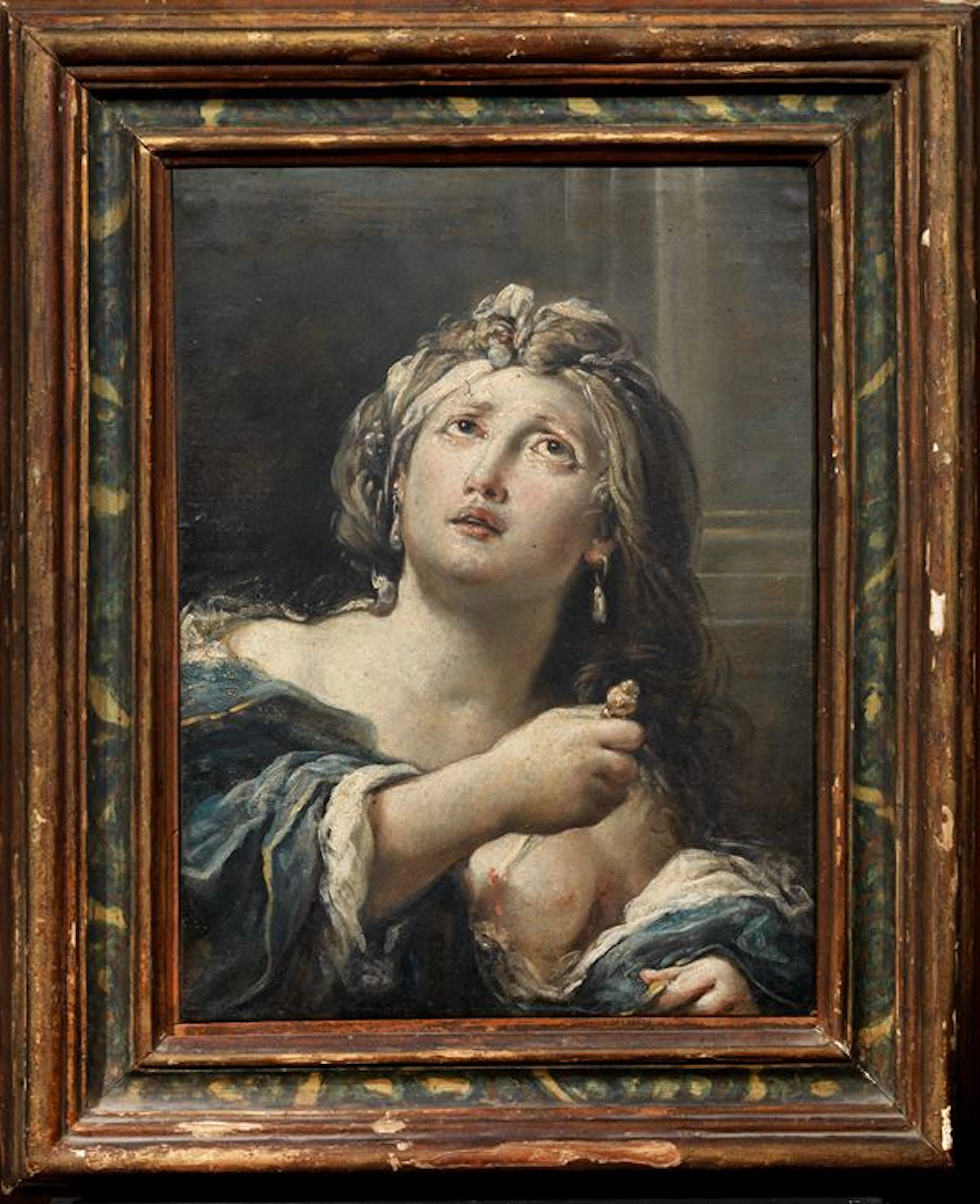 Lucrezia Romana Giovanni Antonio Burrini (attr. a) (Bologna, 1656 - 1727)