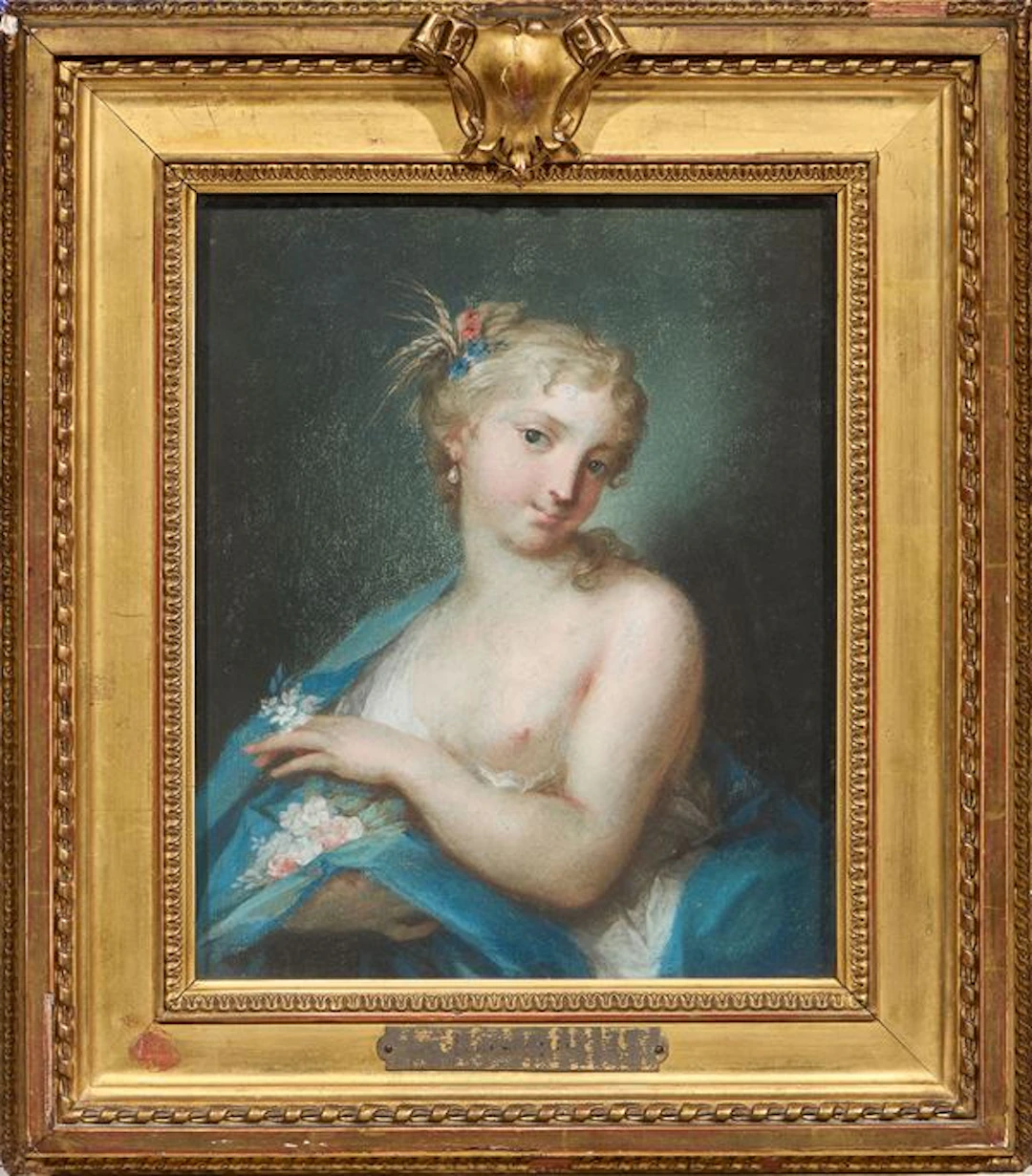 Figura femminile (Allegoria dell'Estate) Rosalba Carriera (attr. a)