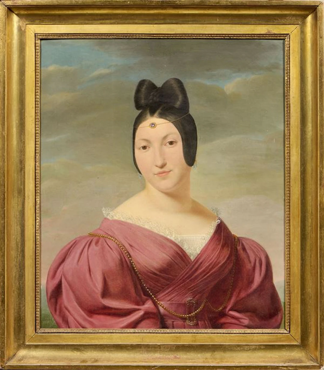 Ritratto di giovane signora, 1832 Antoine-Charles-Thérese Borel (Pesmes