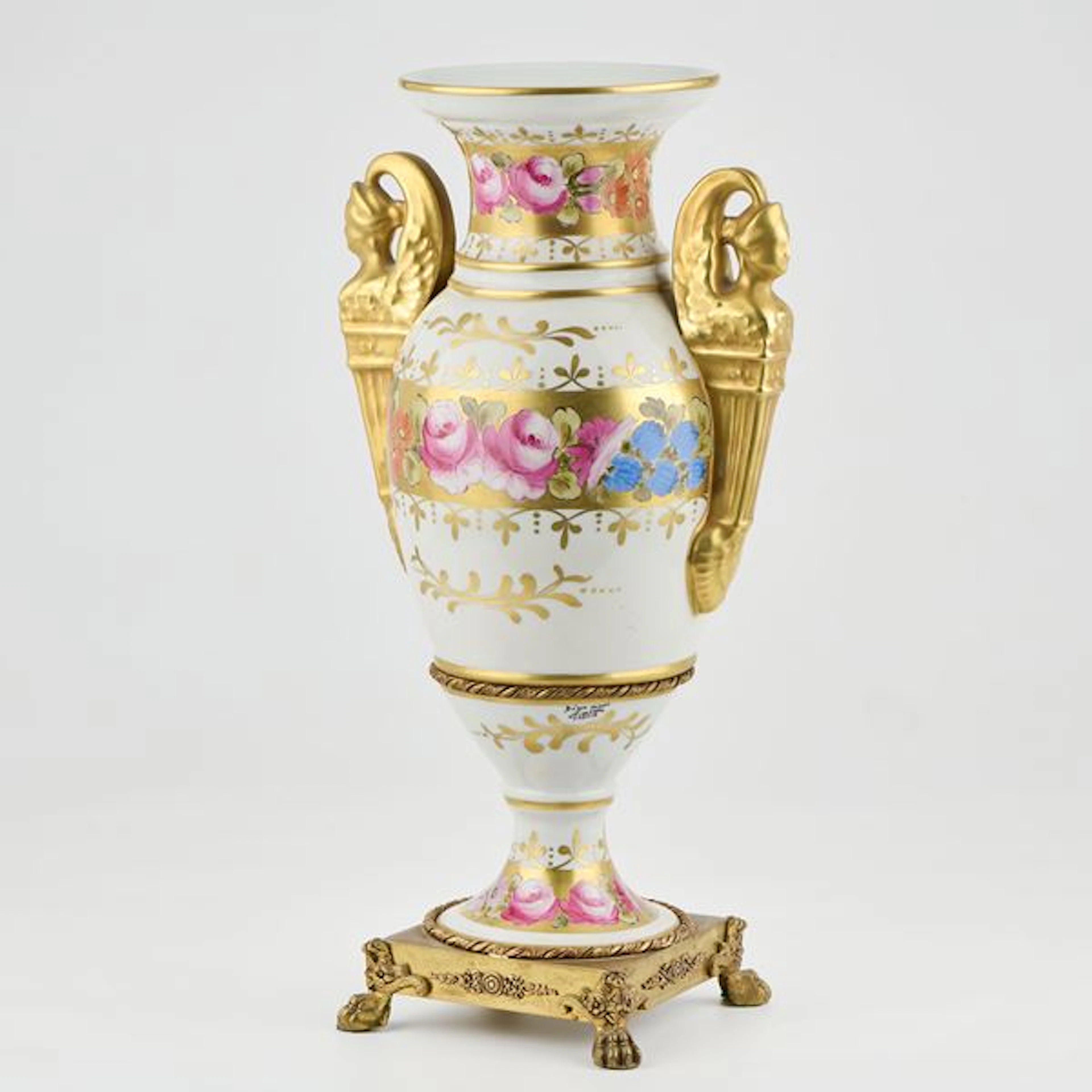 Limoges grande vaso stile Impero
