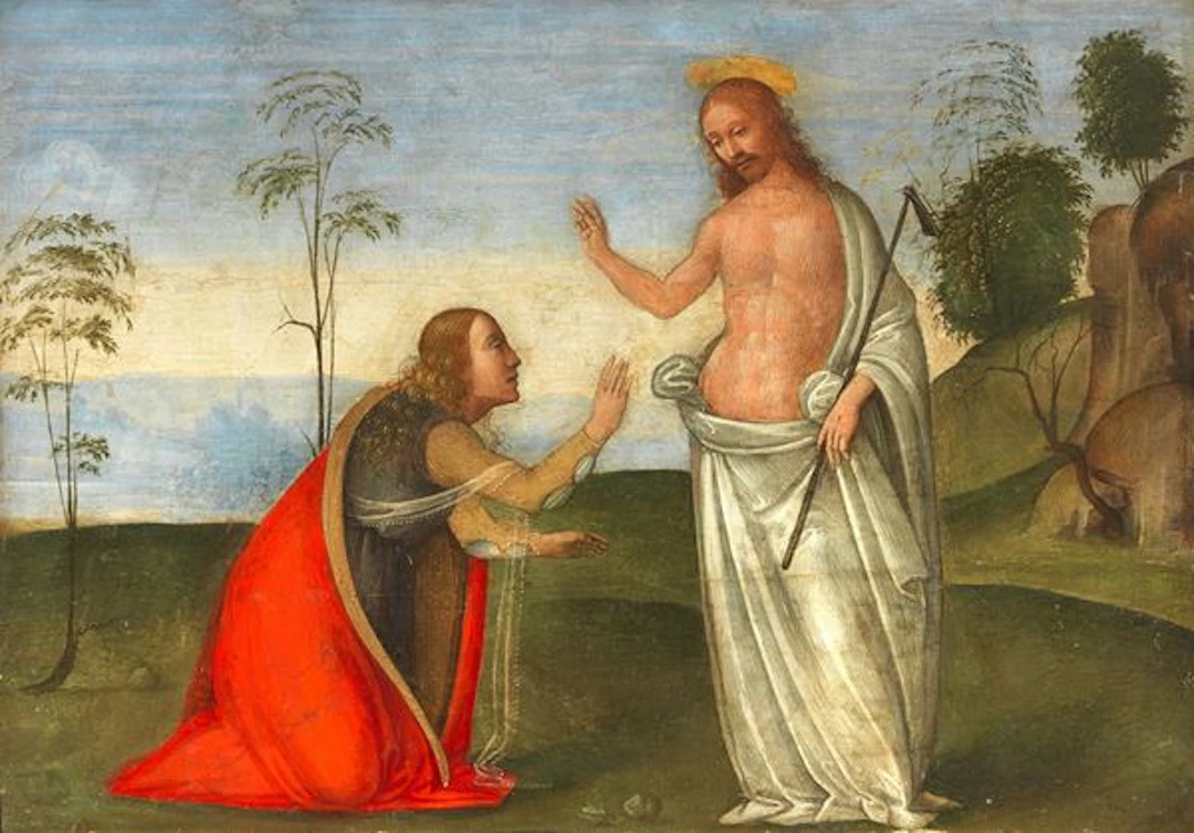 Noli me tangere Pseudo Granacci (Firenze inizio del Cinquecento)