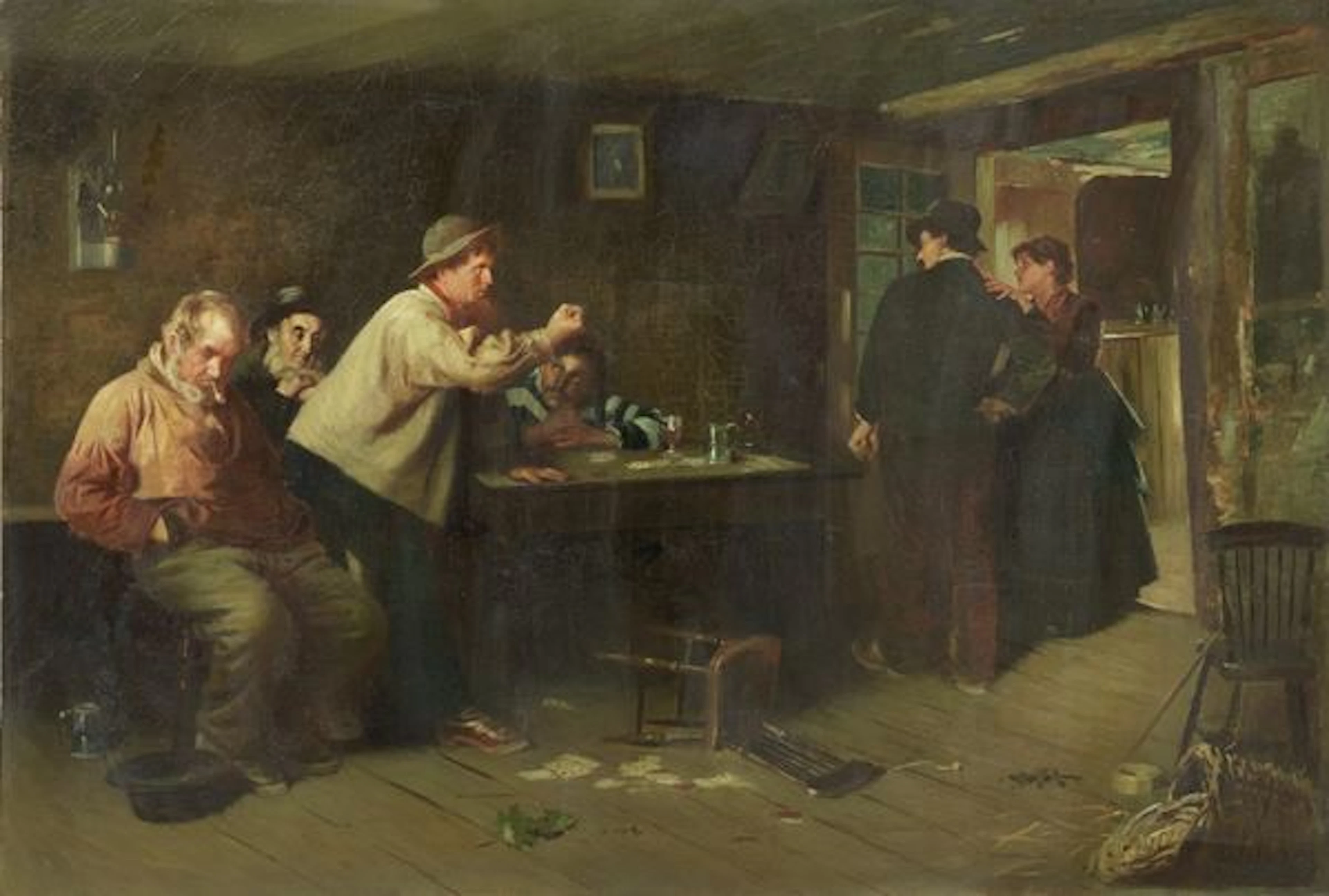 La lite Franz von Defregger (Stronach, 1835 - Monaco di Baviera, 1921)