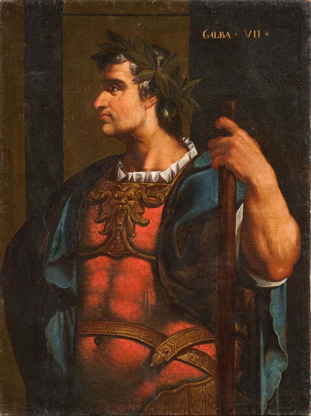 Ritratto dell'imperatore Galba Scuola veneta fine XVI secolo