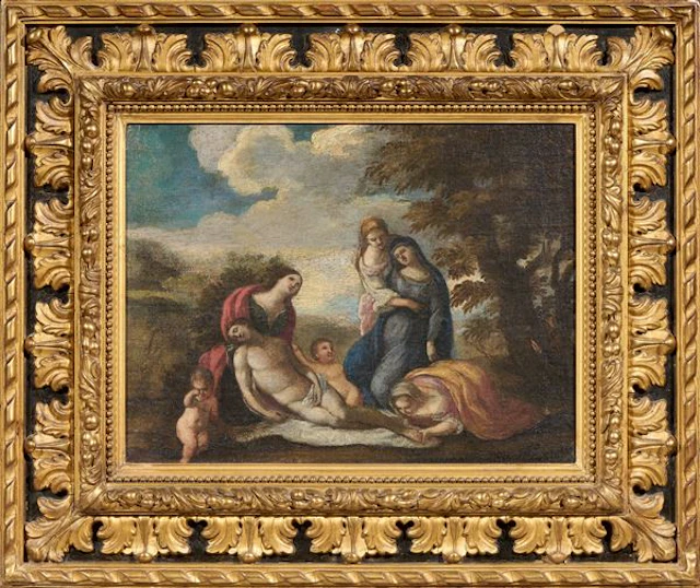 Compianto sul Cristo morto Ignoto del XVII secolo