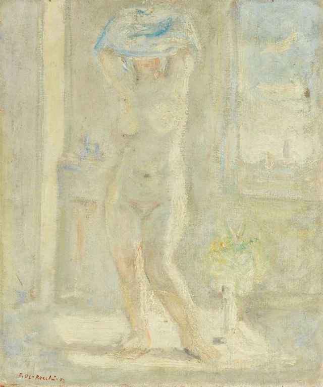Nudo, 1952 Francesco De Rocchi © (Saronno (Va), 1902 - Milano, 1978)