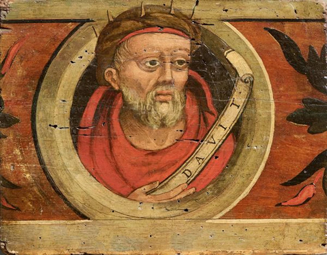 Re David Scuola lombarda del XV secolo