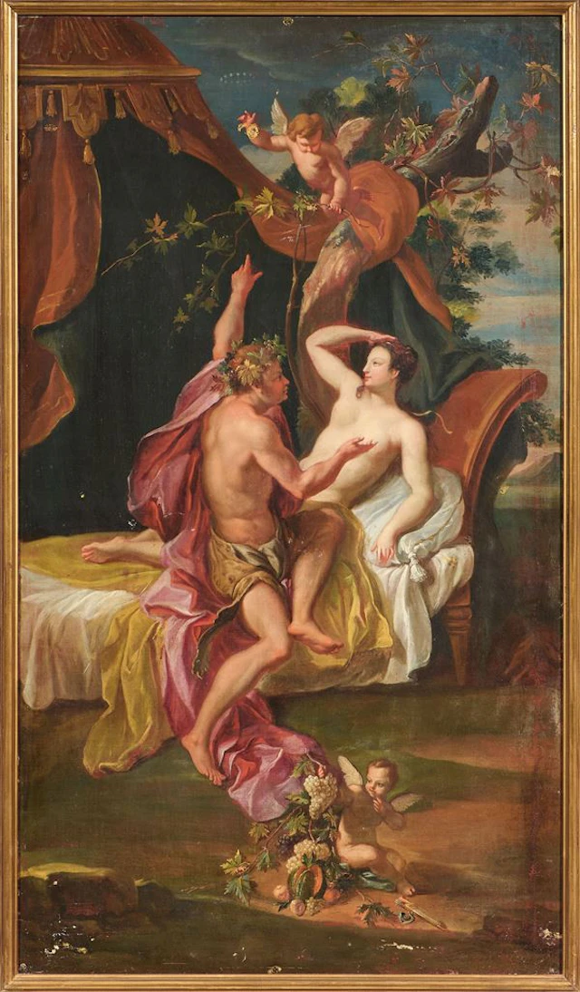 Bacco e Venere Scuola francese del XVIII secolo
