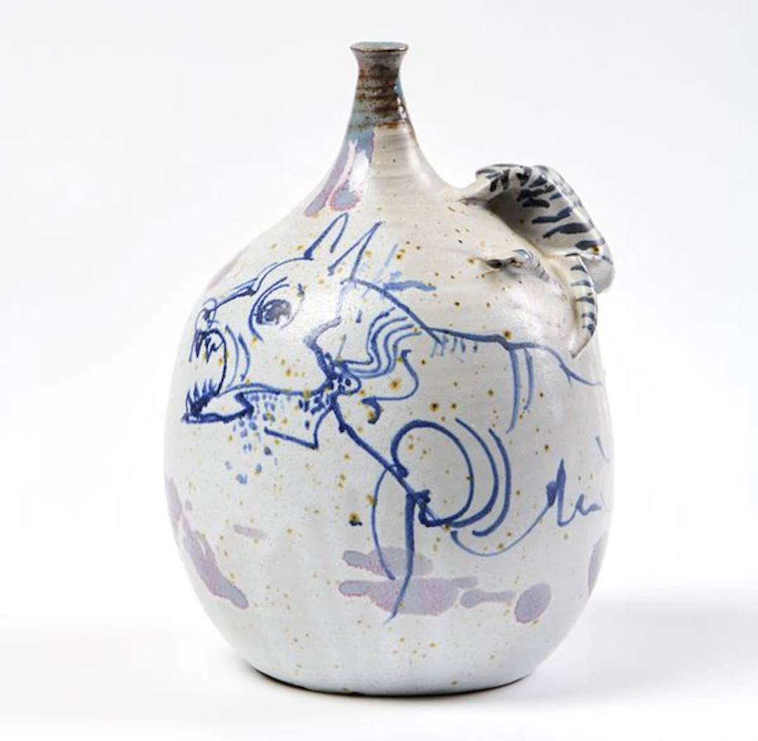 Vaso con dragone Salvatore Cipolla © (Mirabella Imbaccari (Ct), 1933