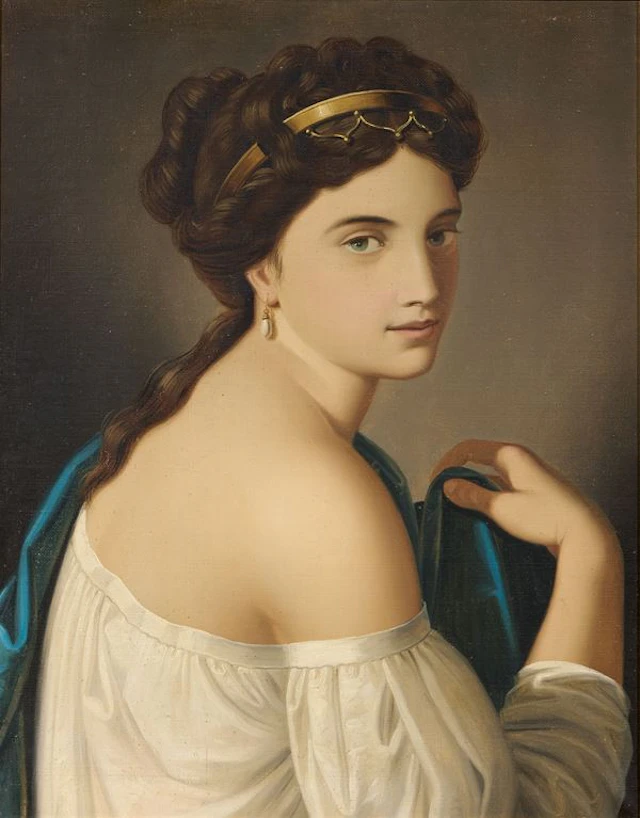 Ritratto femminile Ignoto fine XIX - inizio XX secolo