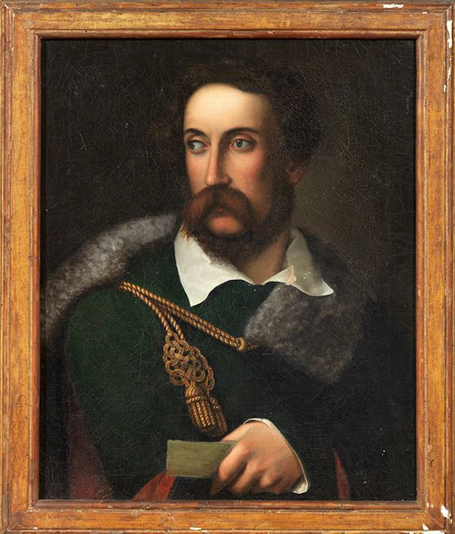 Ritratto di ufficiale Scuola italiana del XIX secolo