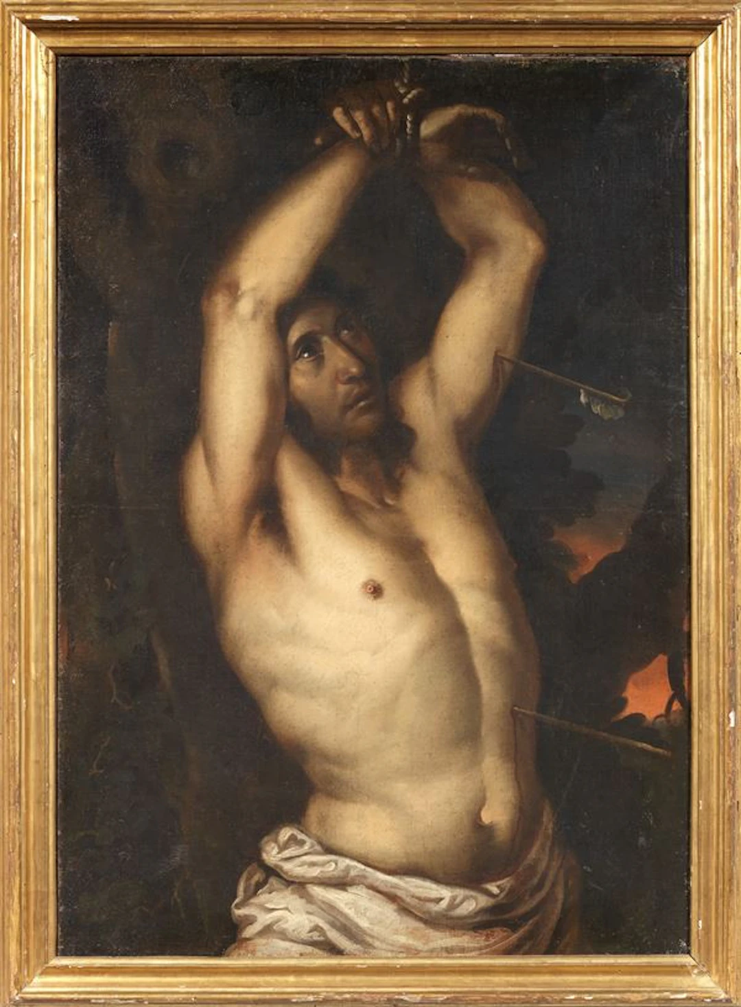 San Sebastiano Scuola genovese del XVII secolo