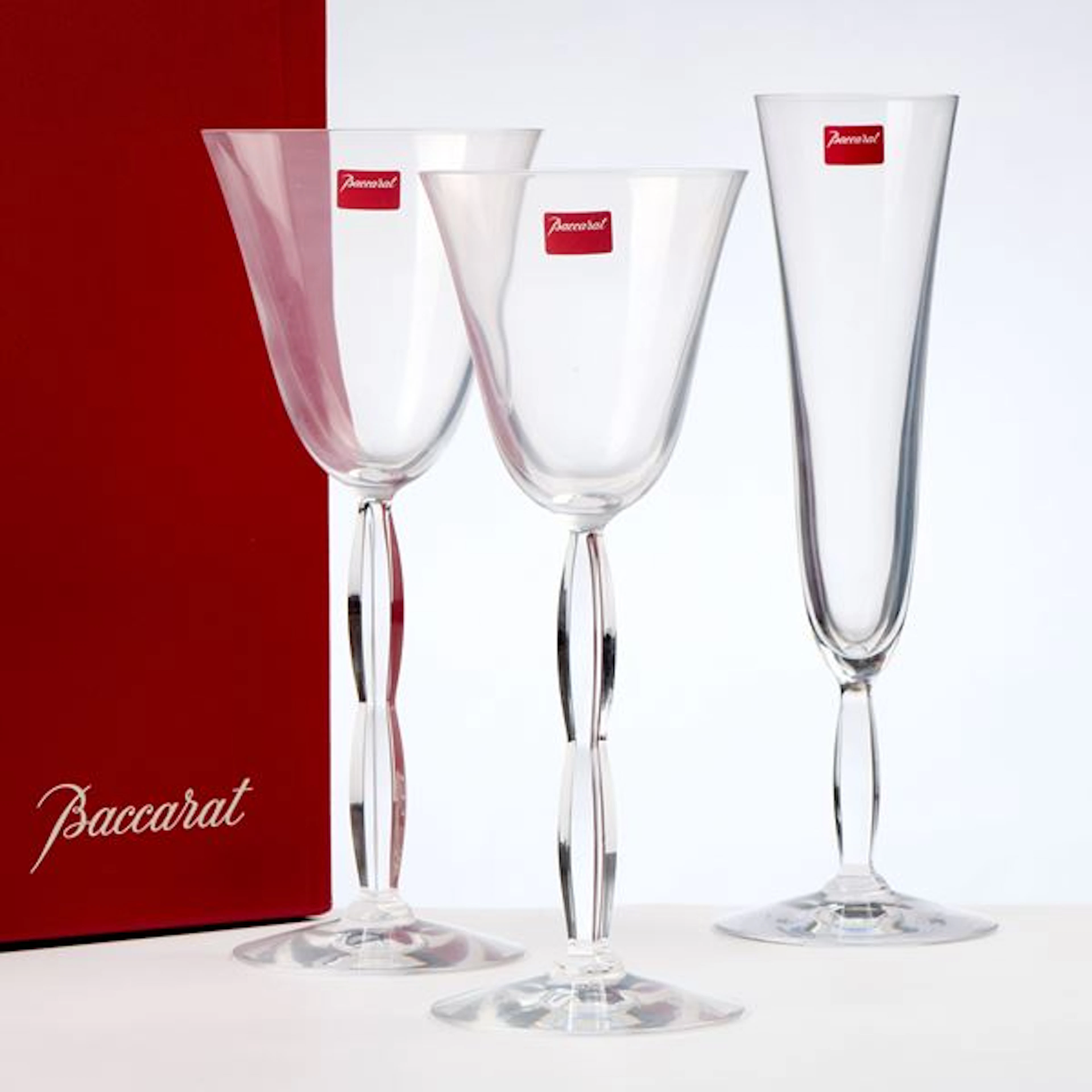 Baccarat 'Onde' servizio di bicchieri, 36 pezzi