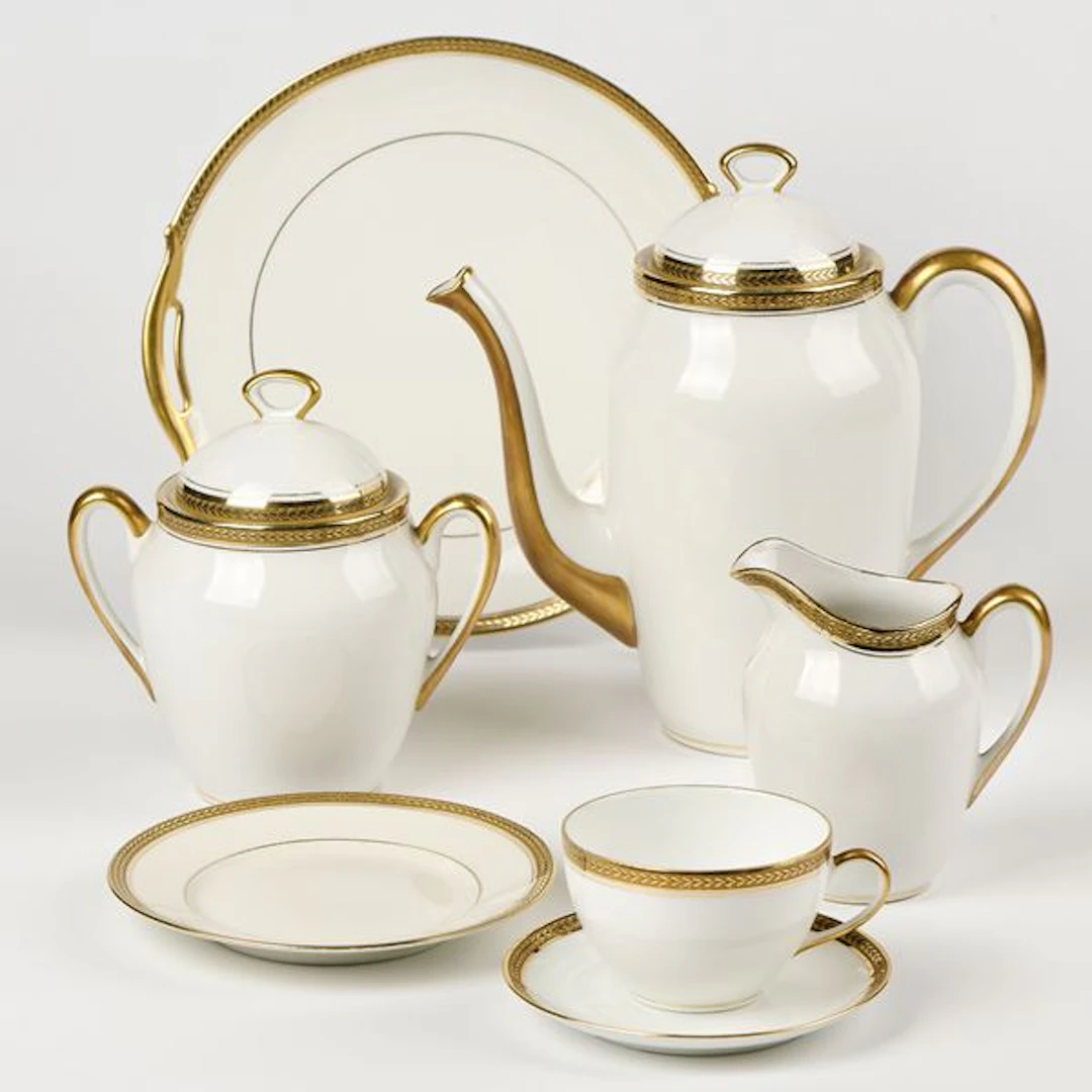 Limoges servizio da tè e caffè, 42 pezzi
