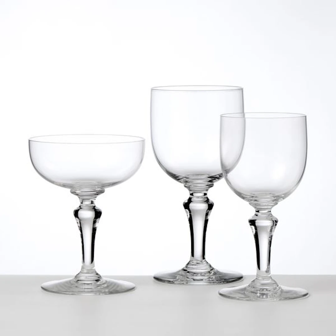 Baccarat "Normand" servizio di bicchieri, 56 pezzi
