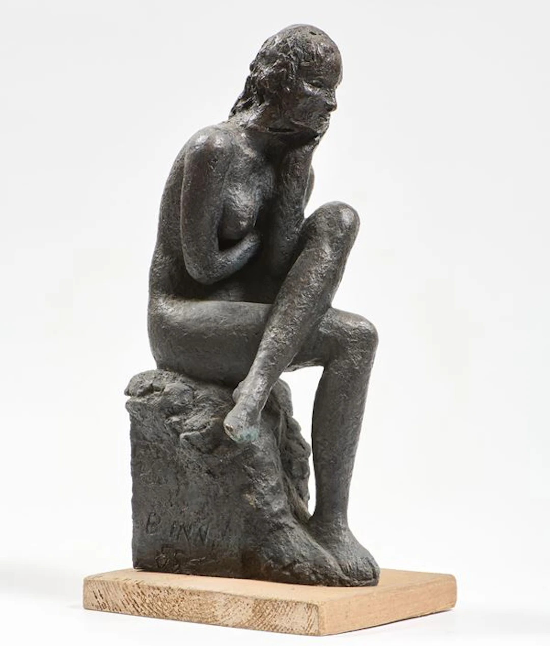 Nudino con gambe accavallate, 1955-71 Bruno Innocenti (Firenze, 1906 - 1986)