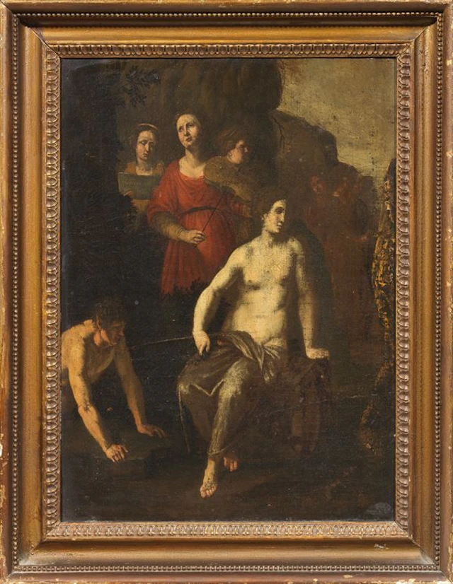 Ninfa e fauno Ignoto del XVII secolo