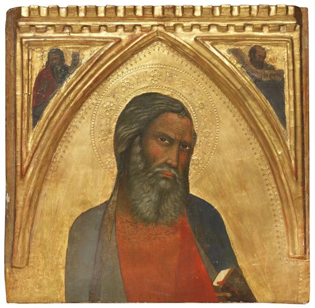 Santo Apostolo Andrea Vanni (attr. a) (Siena 1332 ca. - 1414 ca.)