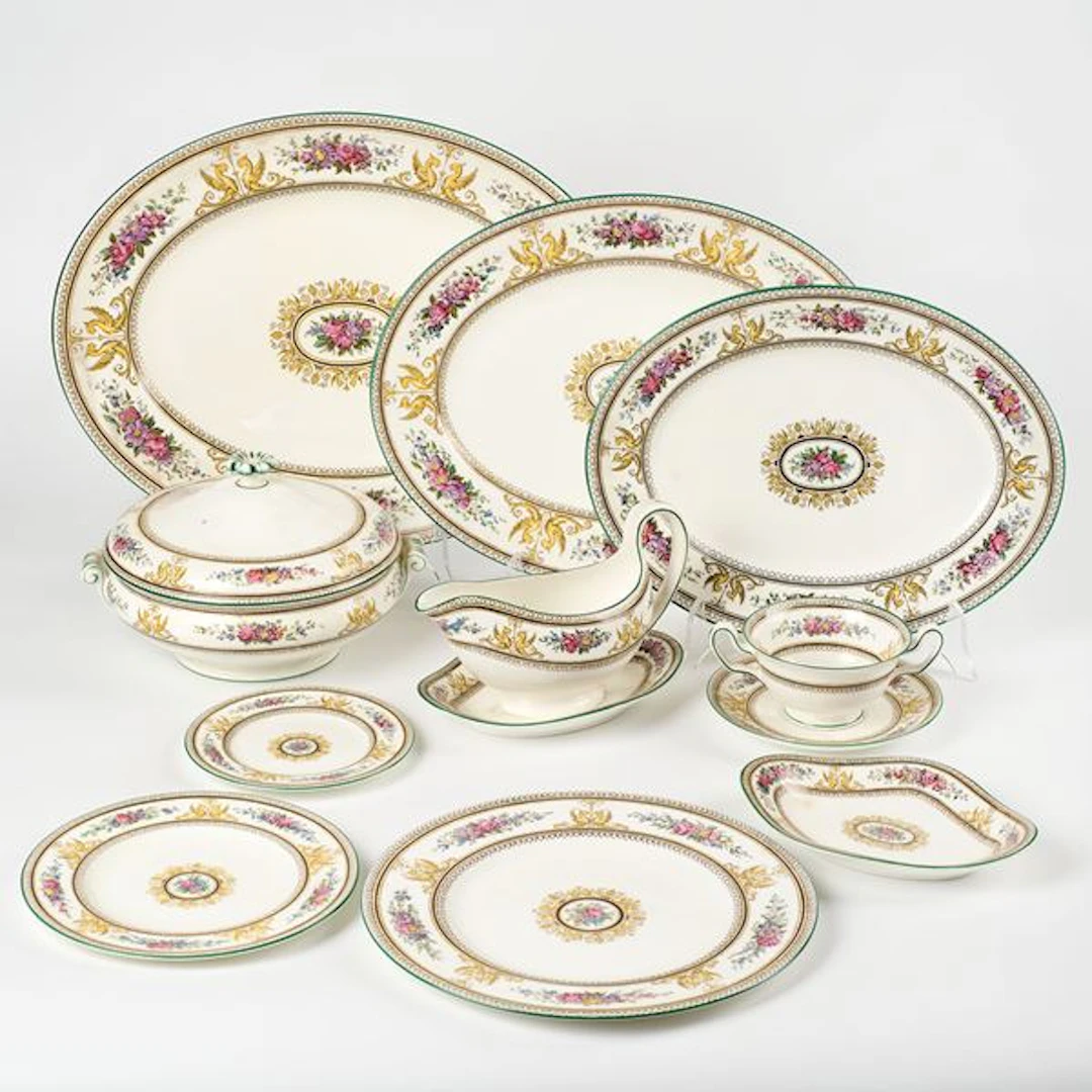 Wedgwood 'Columbia' servizio da tavola, 61 pezzi