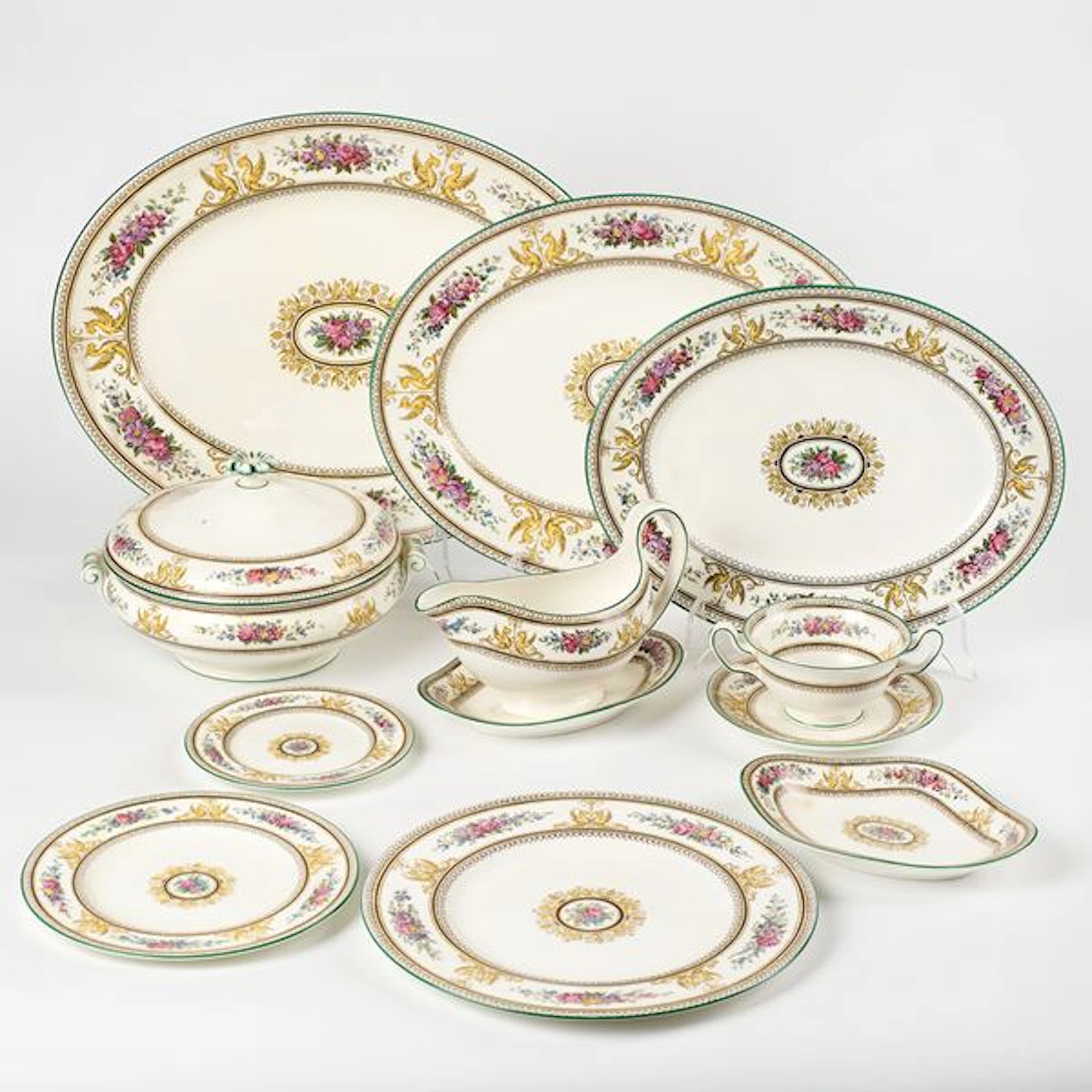 Wedgwood 'Columbia' servizio da tavola, 61 pezzi