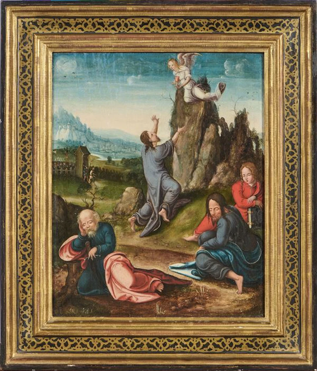 Cristo nell'orto dei Getsemani (L'agonia nell'orto) Scuola fiamminga