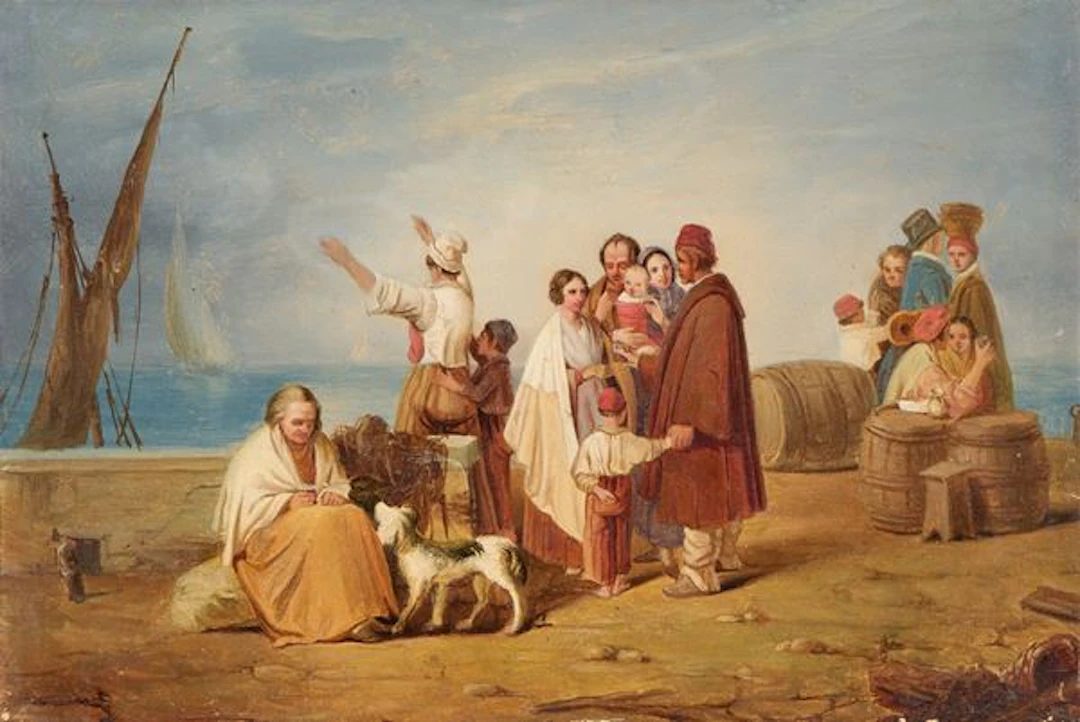 Scena popolare Ignoto del XIX secolo
