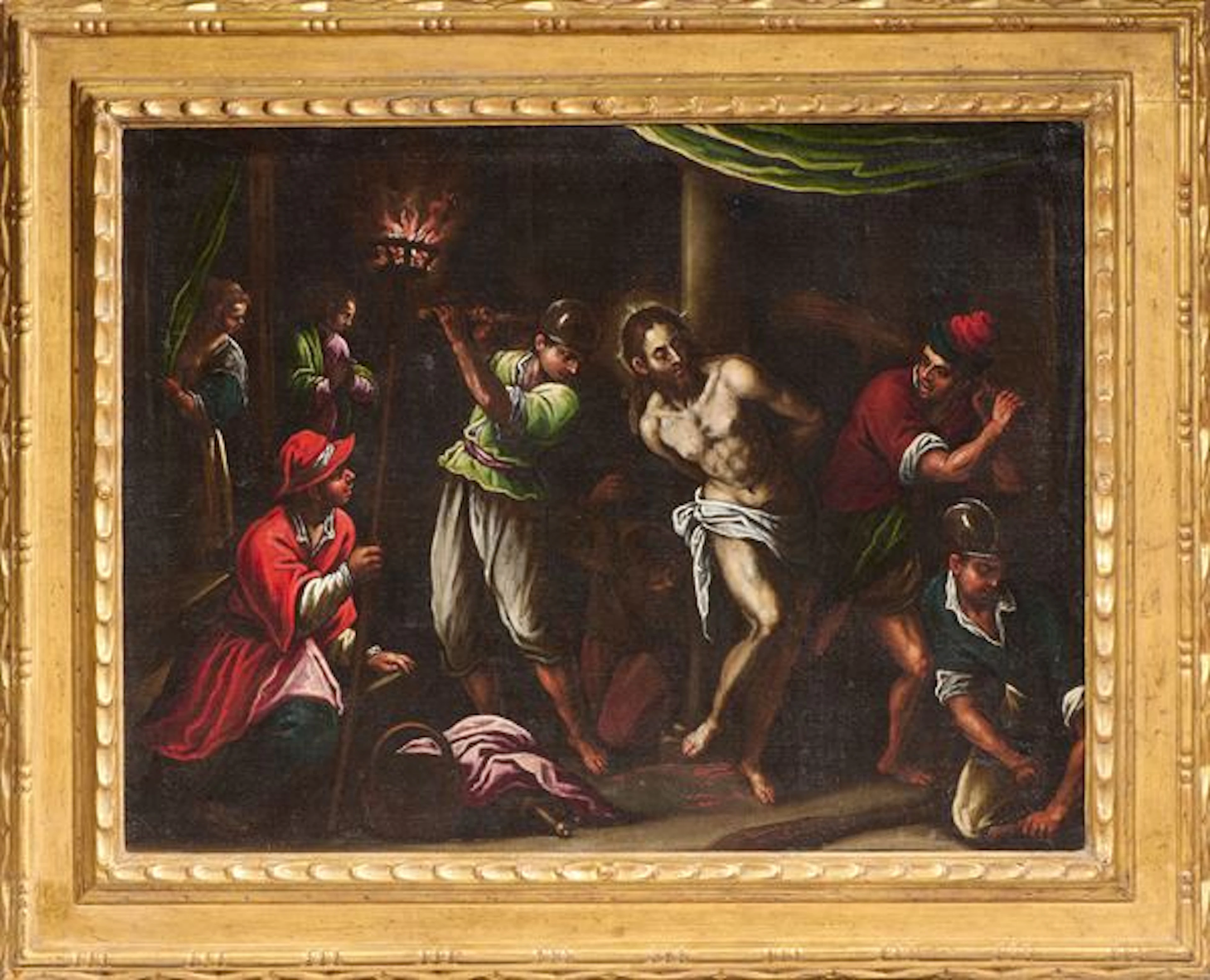 Flagellazione di Cristo Giovanni Battista Maganza (attr. a) (Calaone
