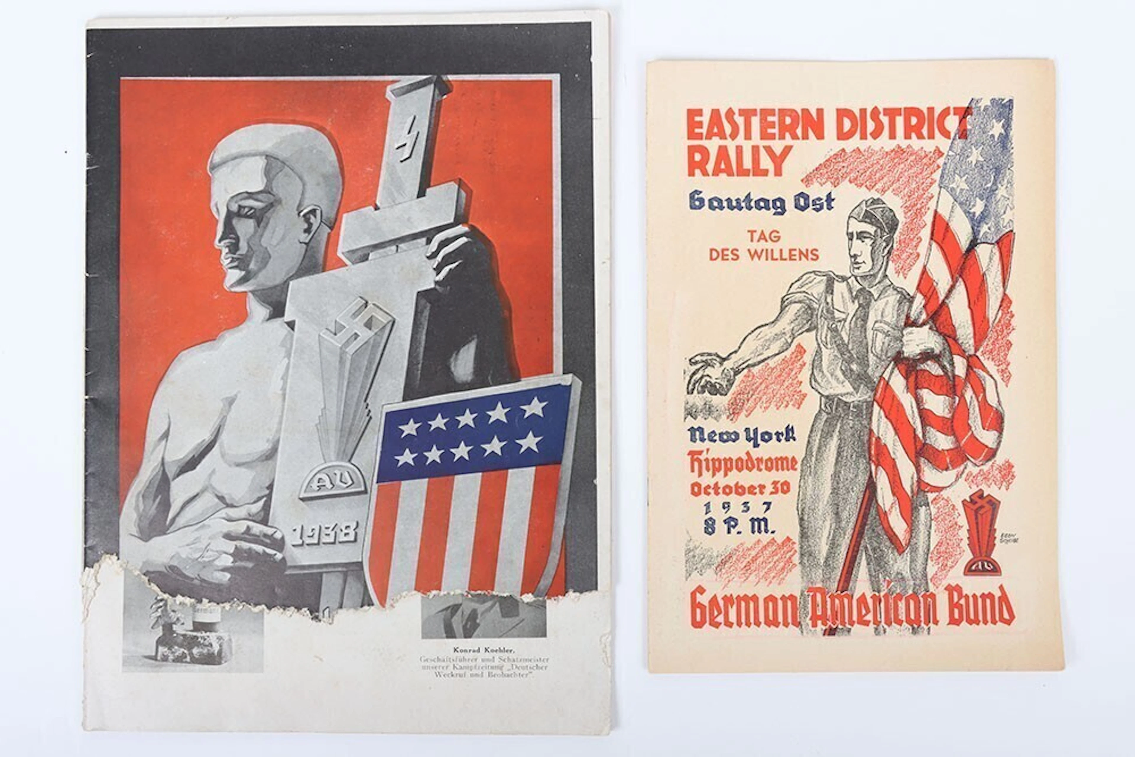German American Bund Gautag Ost New York Rally Publication