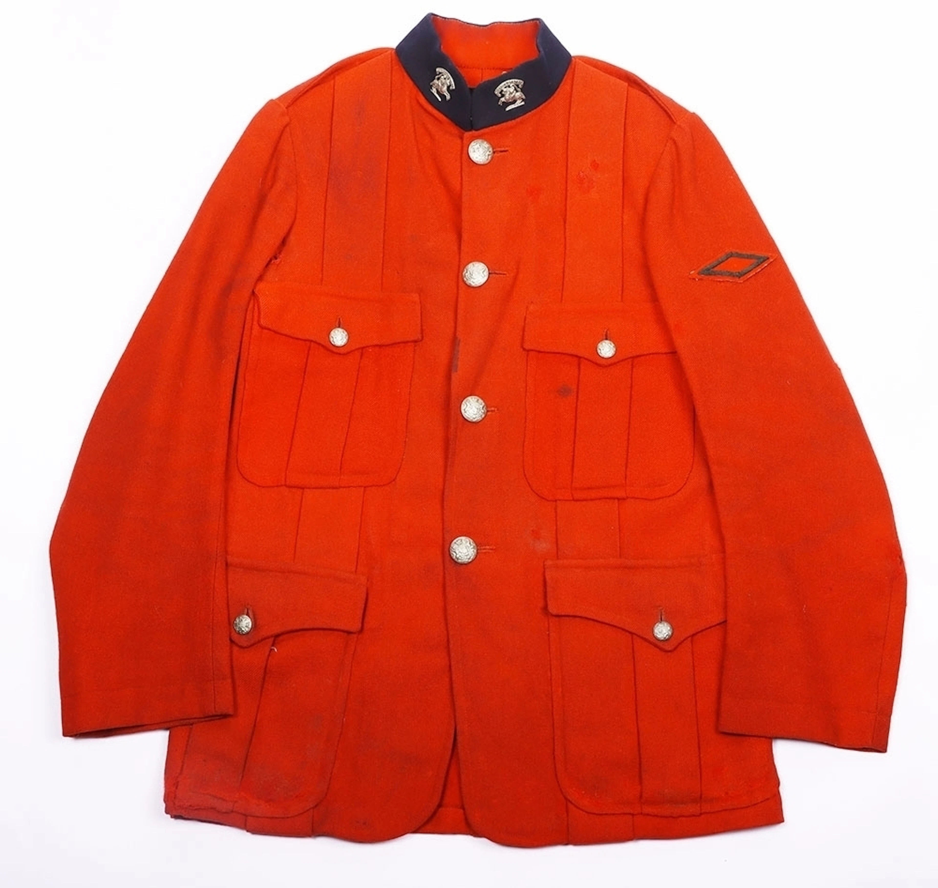 Victorian Other Ranks scarlet tunic for a private of the Fife Volunteers