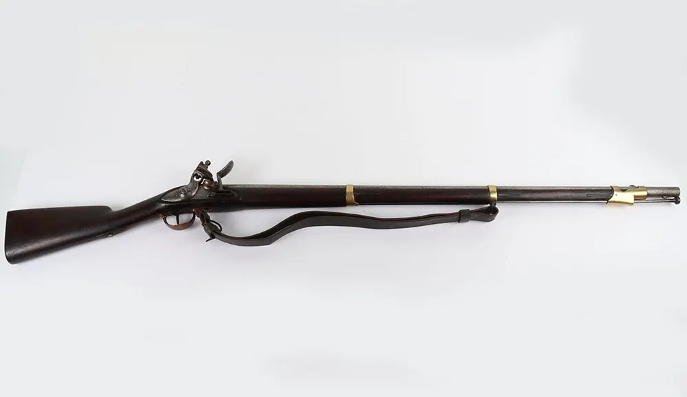 10 Bore French Military Regulation Flintlock Musket | Barnebys