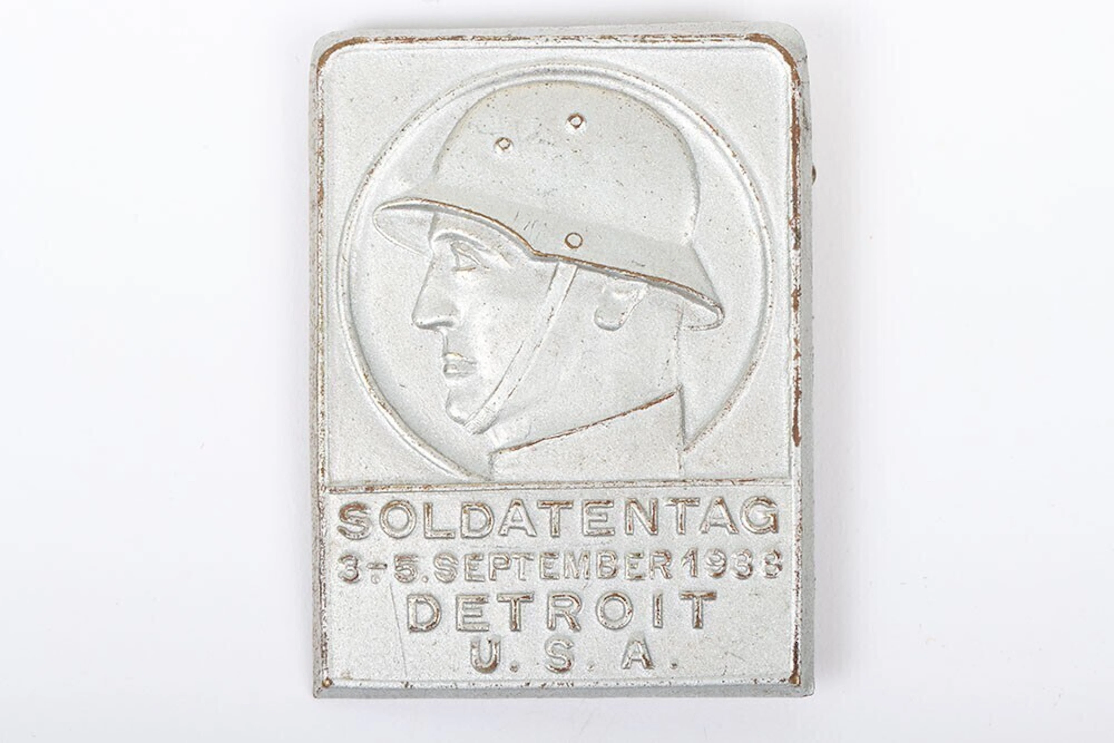German American Bund 'Soldatentag' (Soldier Day) Commemorative Badge