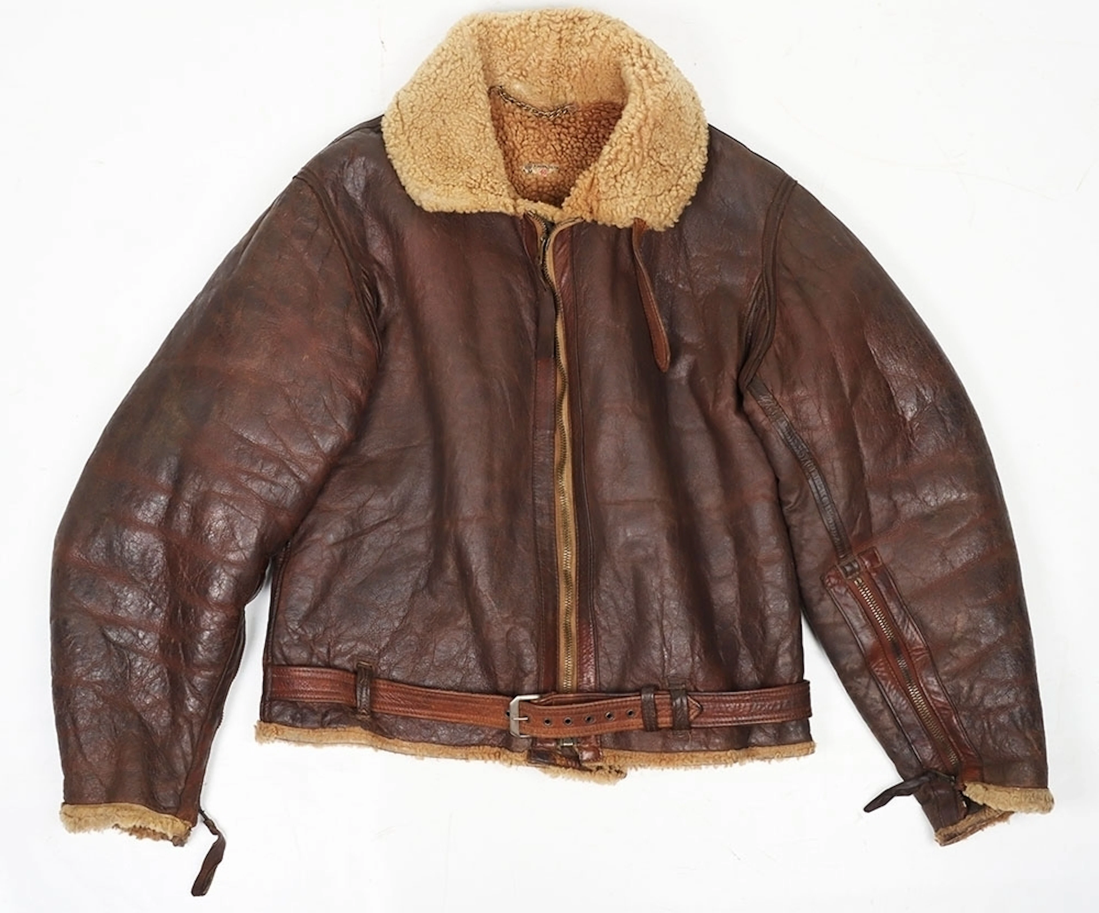WW2 RAF Irvin Flying Jacket, Early War, 'Battle of Britain' example.