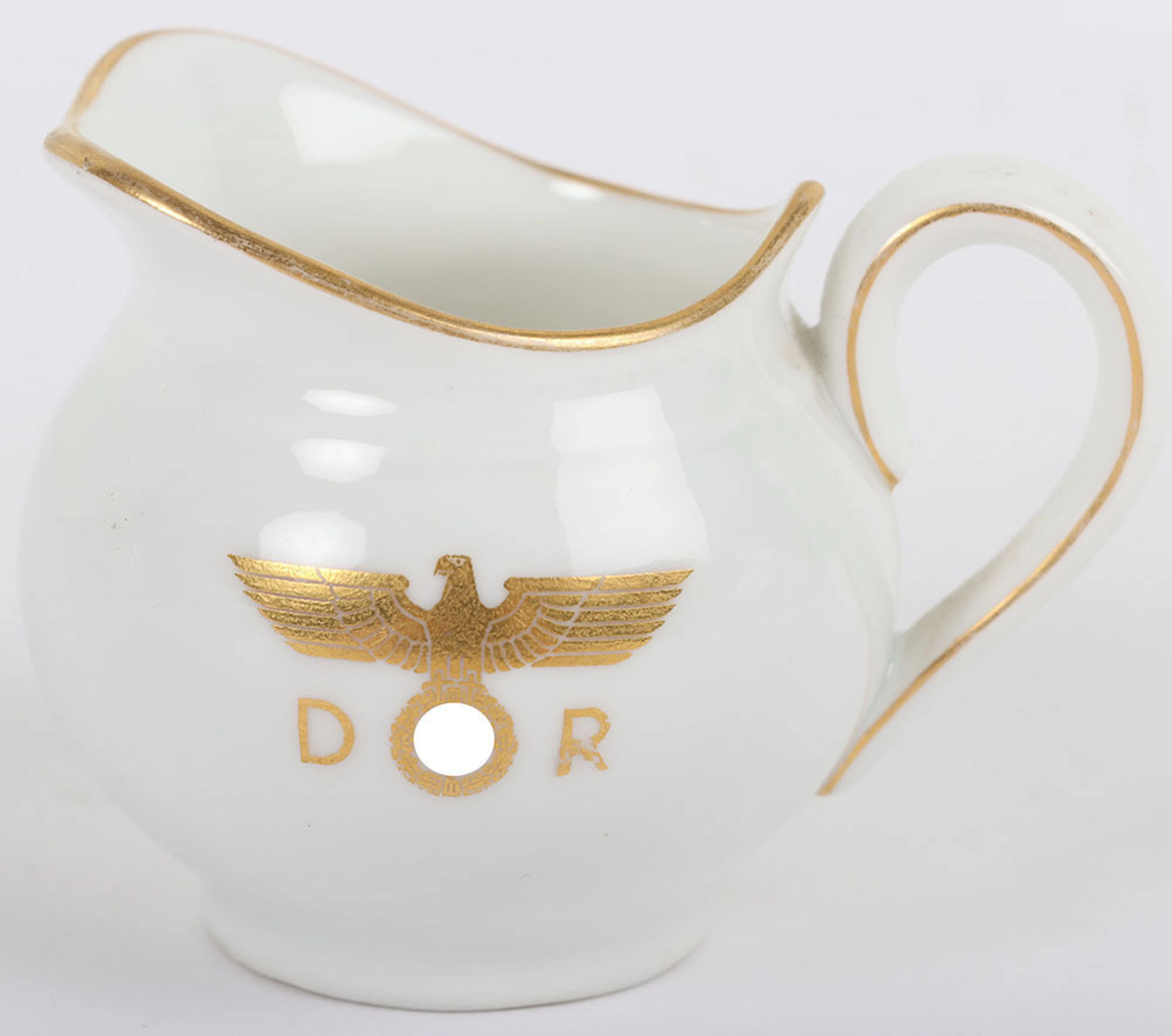 Scarce Third Reich Deutsche Reichsbahn Porcelain Creamer / Milk Jug