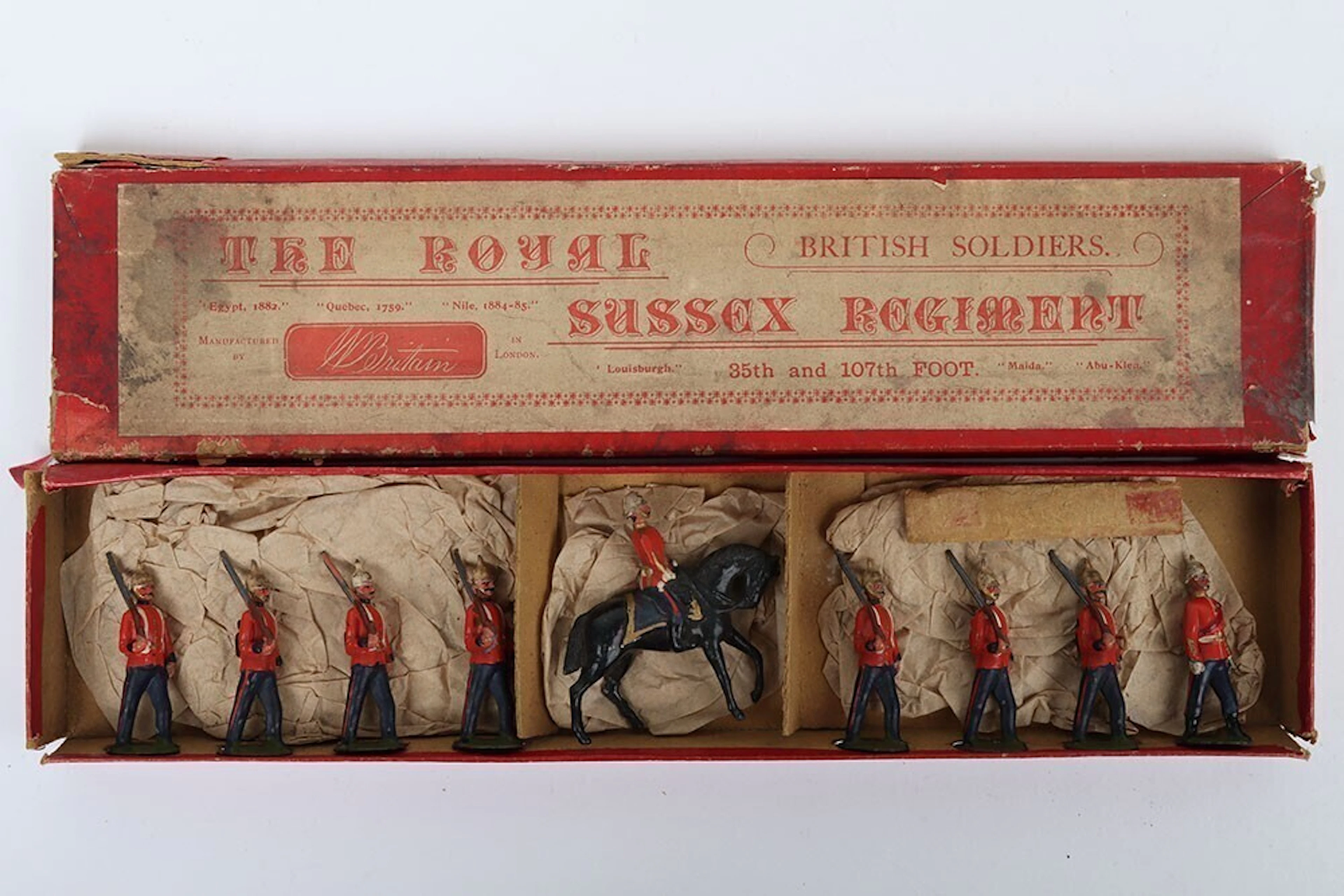 Rare Britains boxed set 36, The Royal Sussex Regiment 35th & 107th
