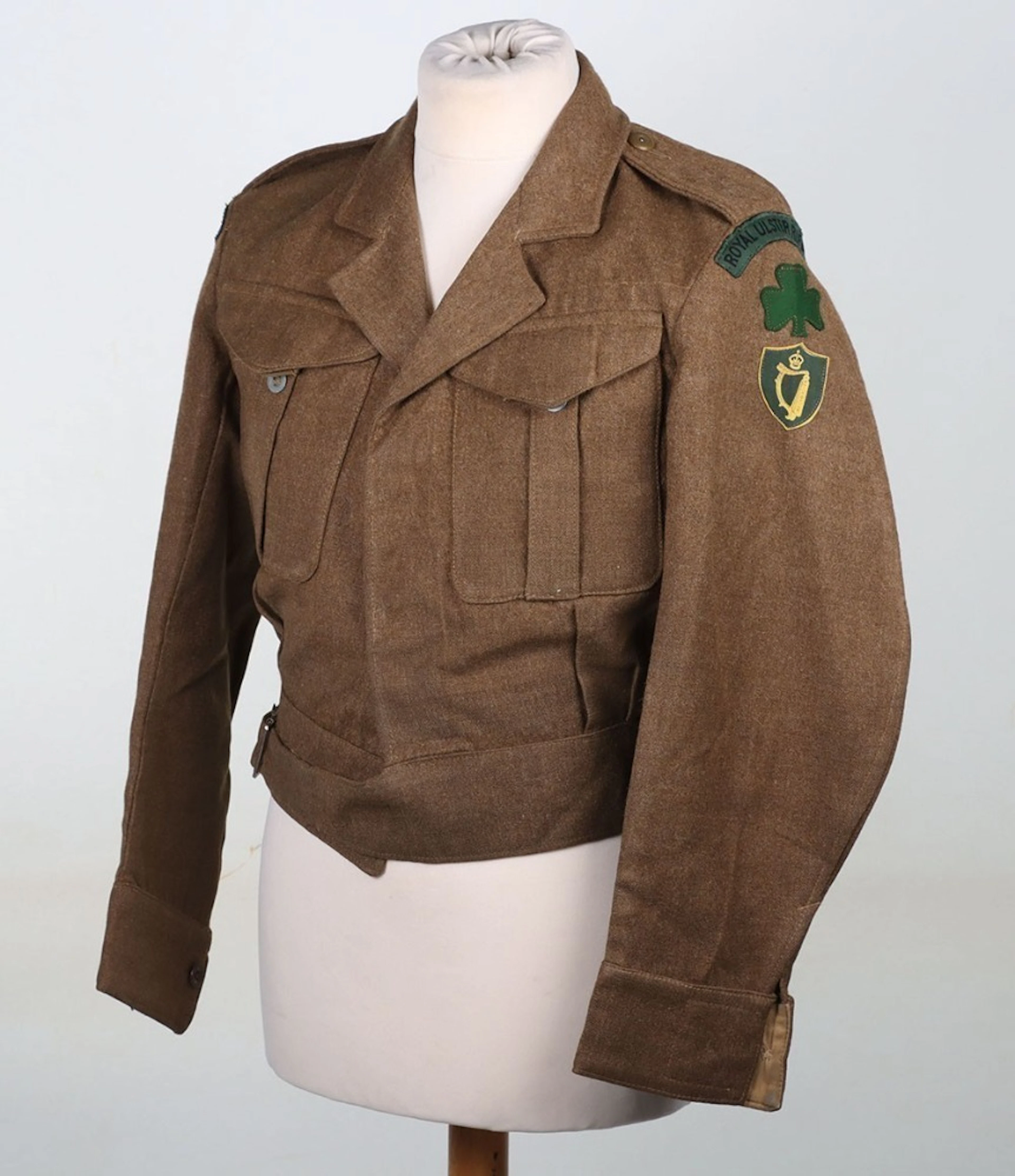 WW2 Royal Ulster Rifles Battle Dress Blouse
