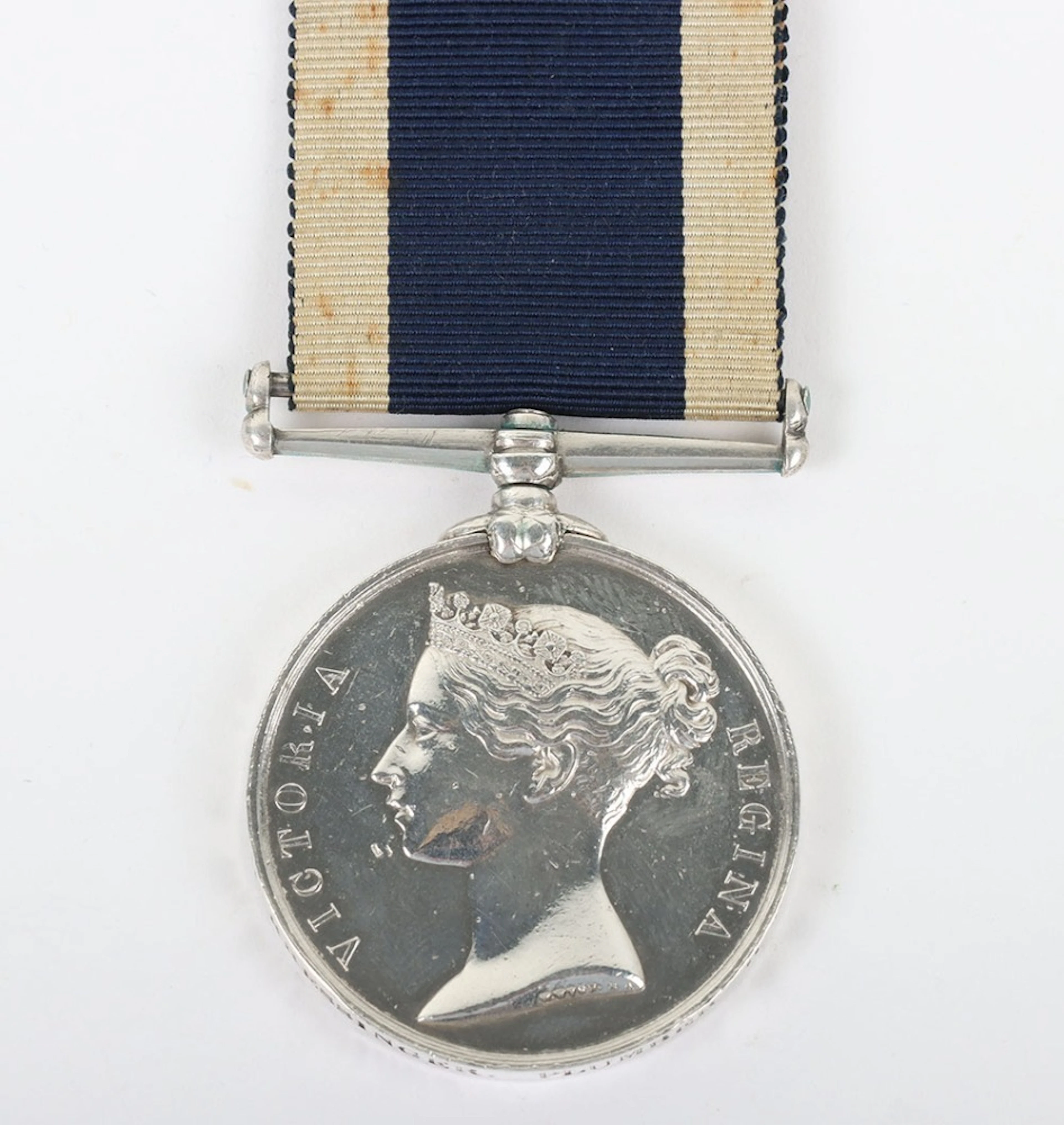 Victorian Navy Long Service and Good Conduct Medal to a Plumber on H.M.S. Asia