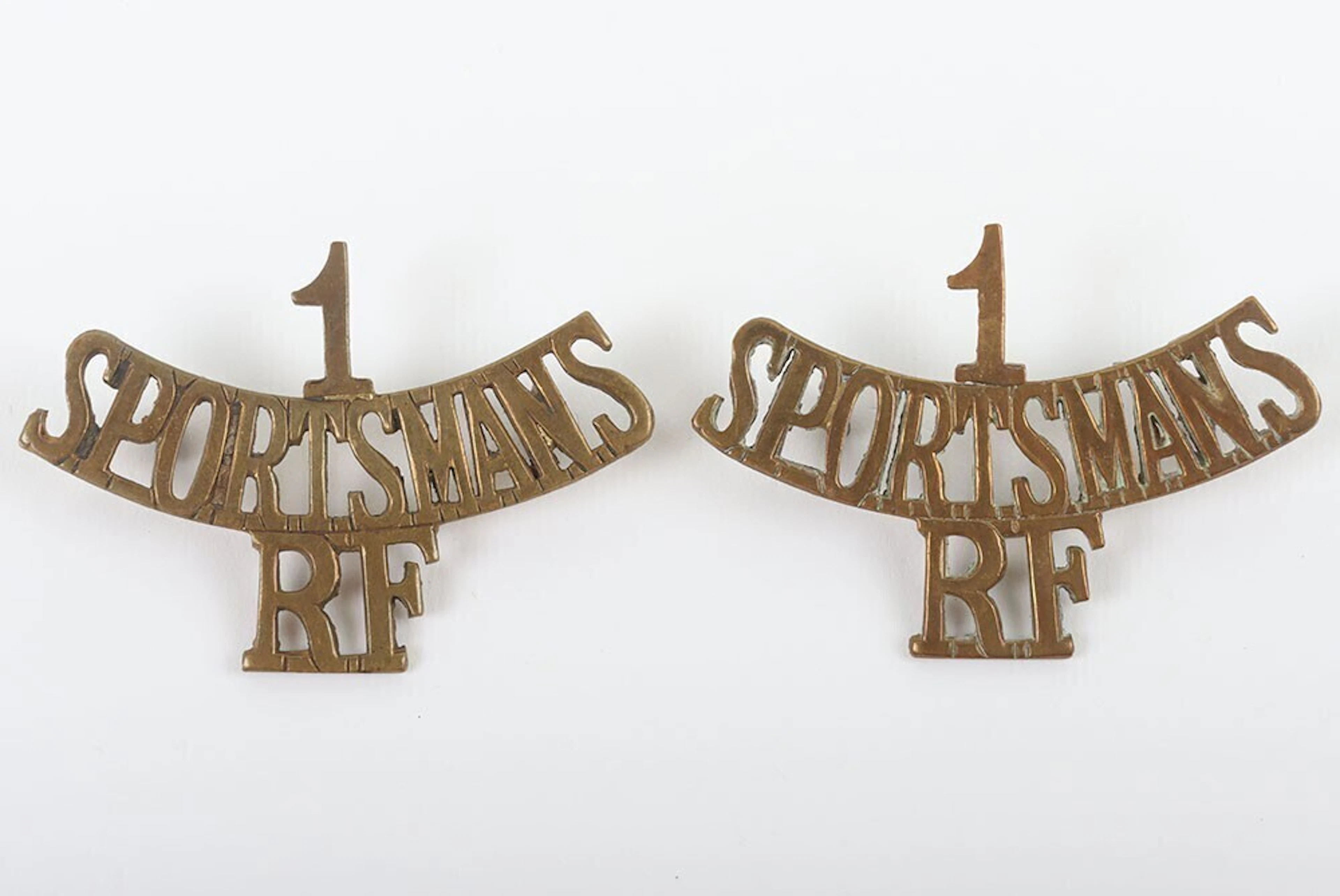 Pair of 23rd Service Battalion Royal Fusiliers City of London Regiment