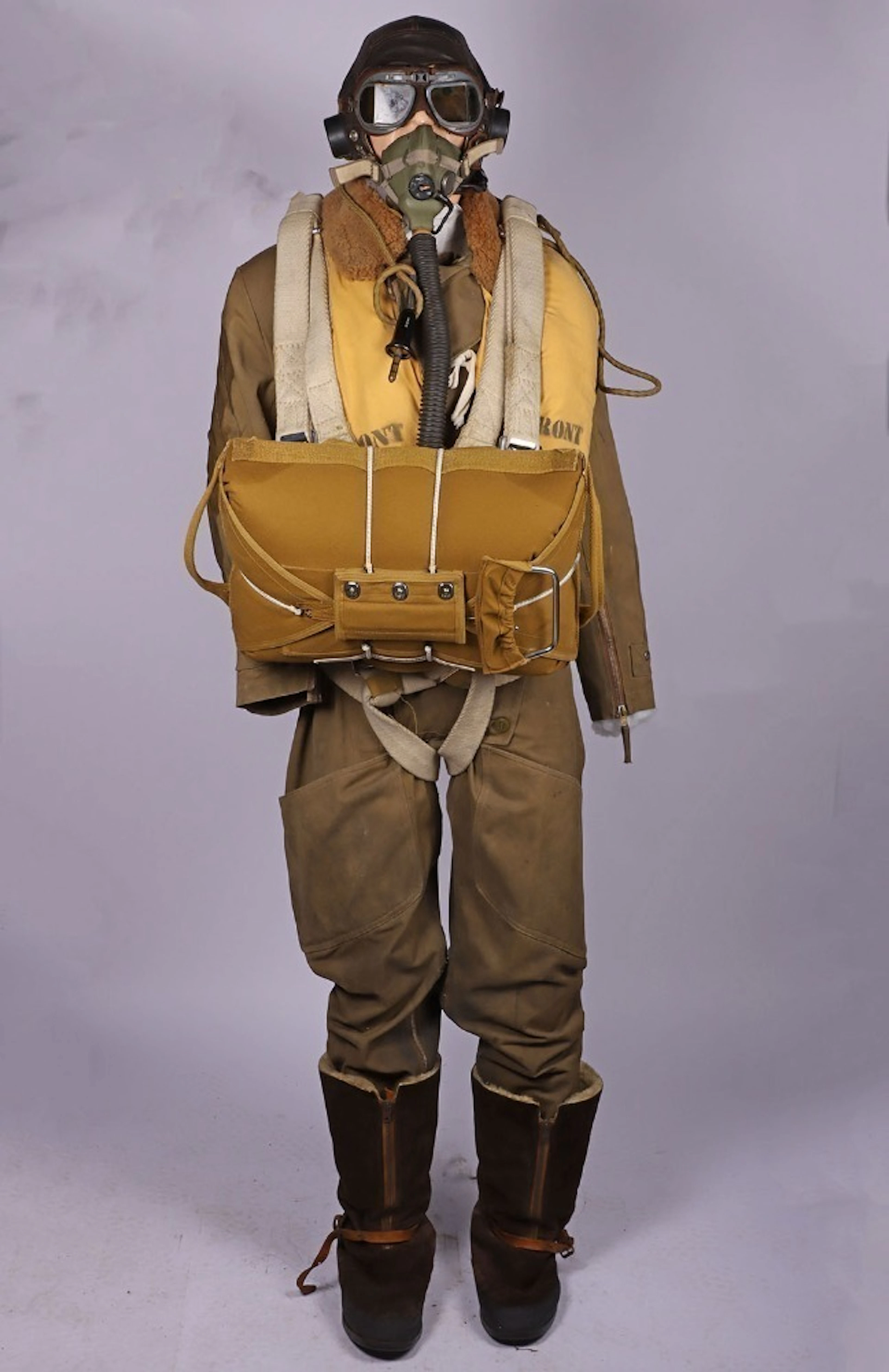 WW2 RAF Mannequin Complete with Full Flying Equipment, Bomber Command