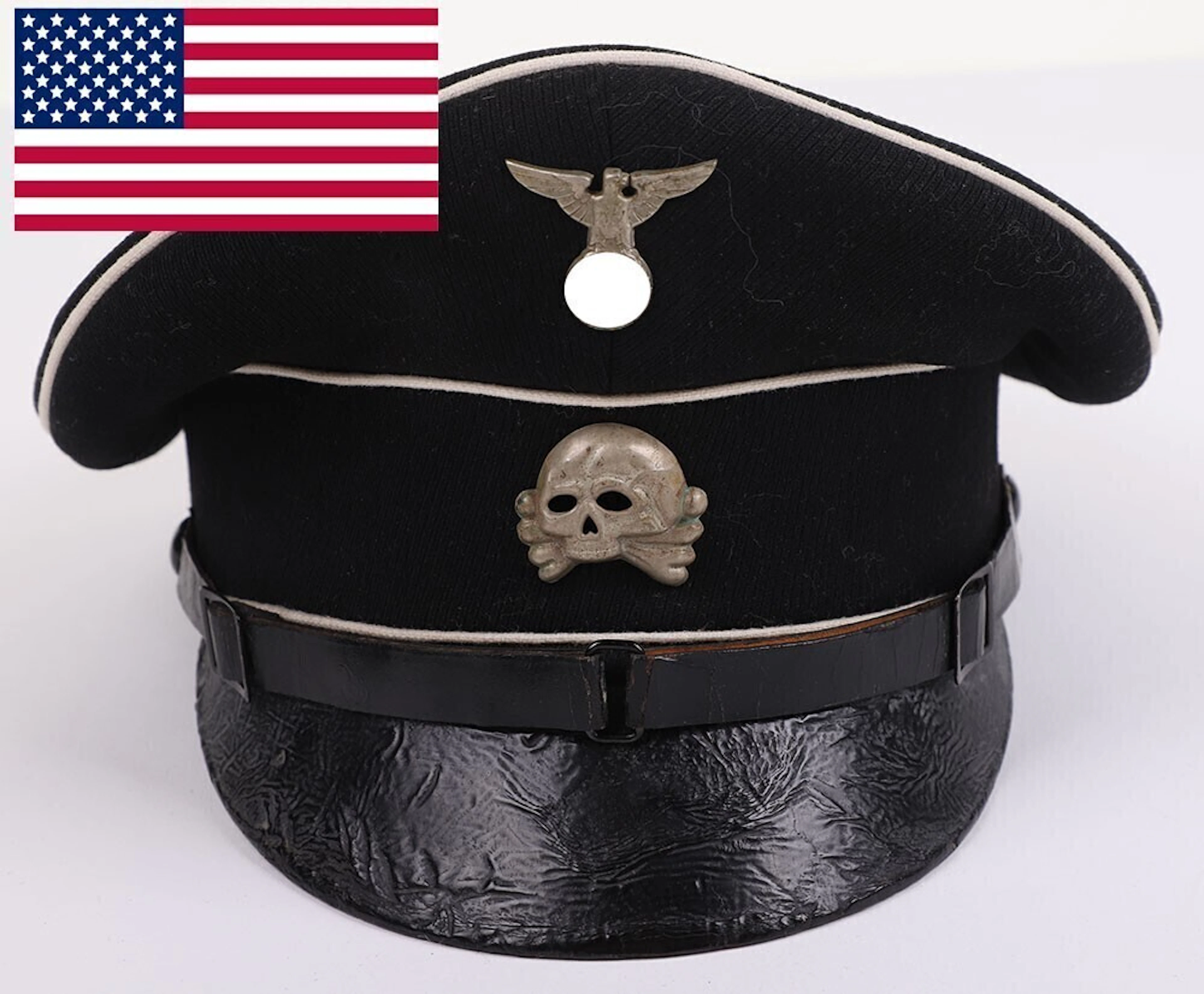 Third Reich Allgemeine-SS Other Ranks / NCO's Peaked Cap