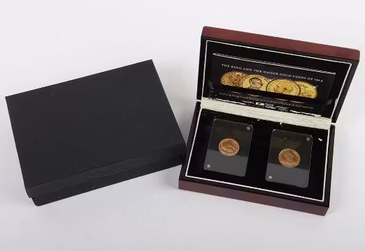 The King and Kaiser Gold Coins of 1914, including Sovereign 1914 and