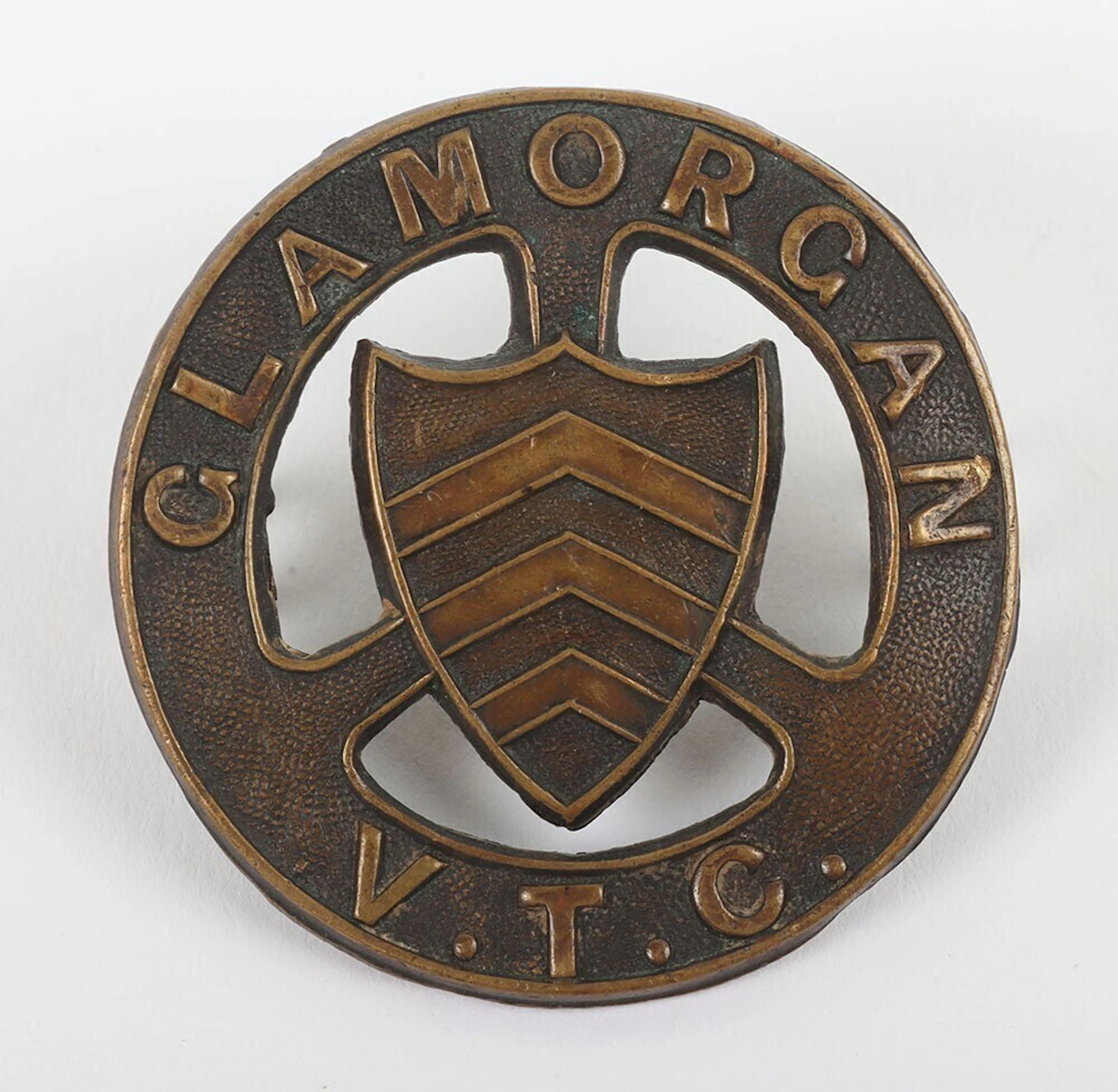 Glamorgan Volunteer Training Corps Cap Badge