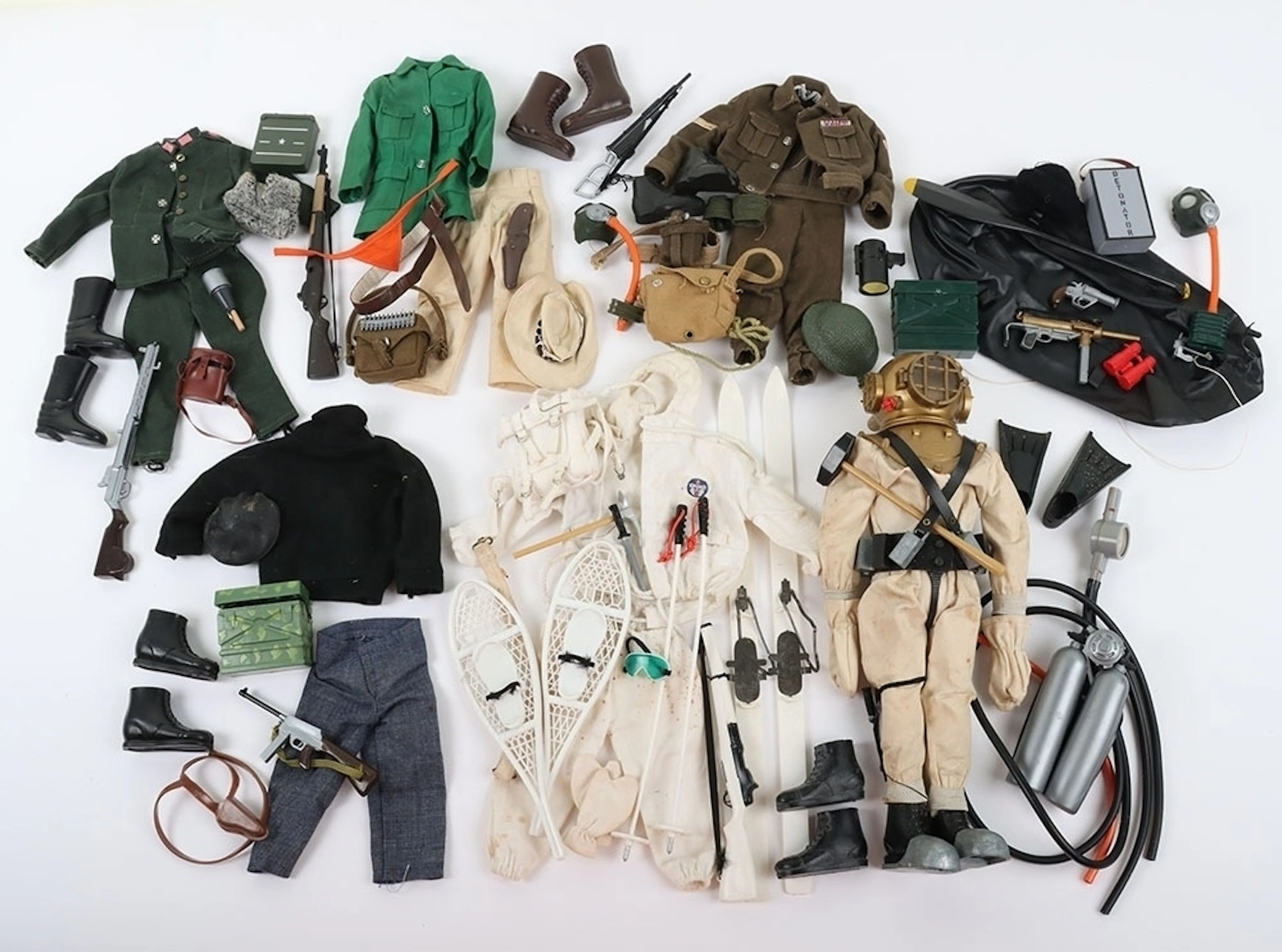 Vintage Palitoy Action Man Deep Sea Diving Equipment