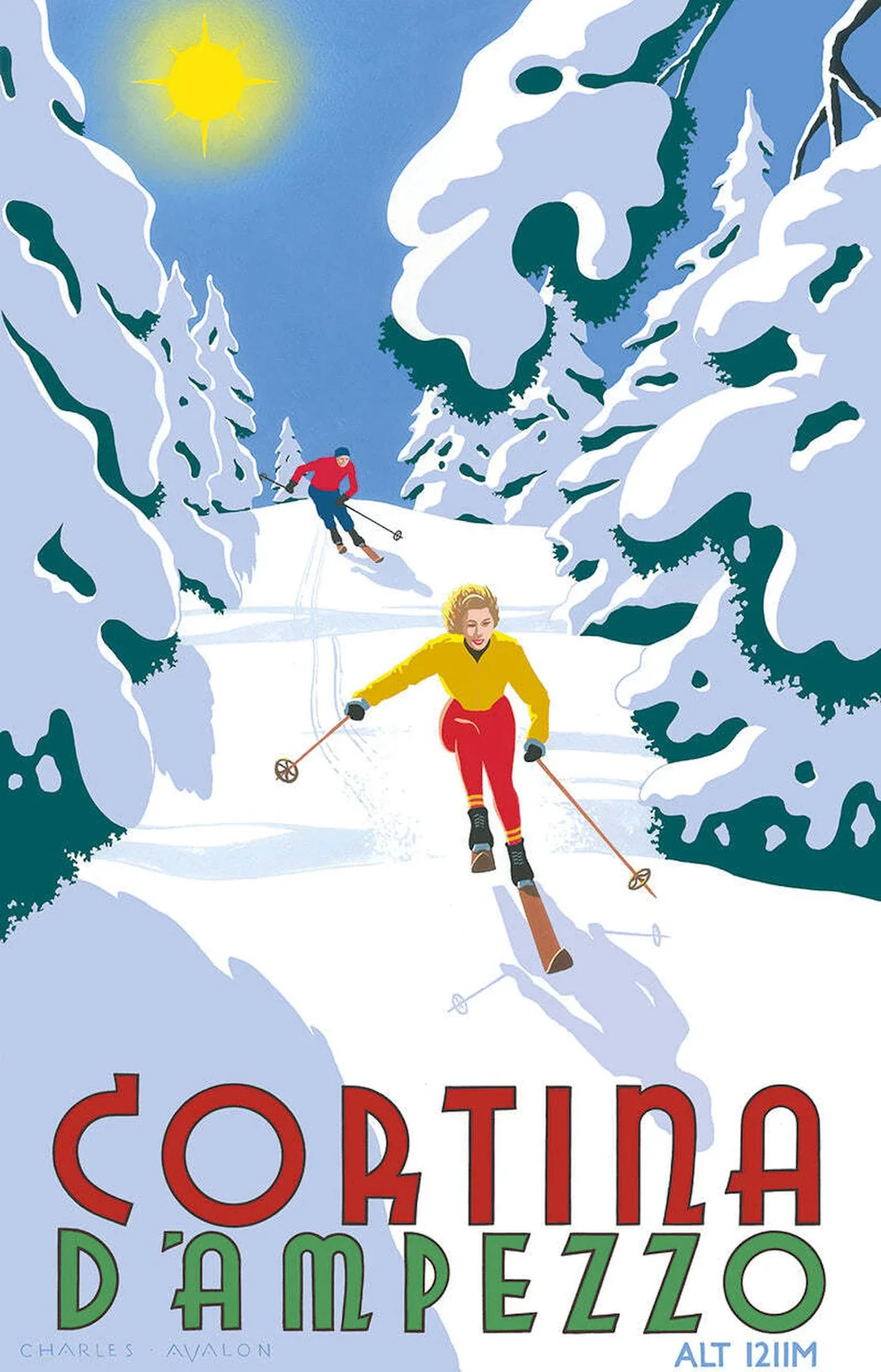 Cortina d'Ampezzo: 'Dolomiti Superski' Poster