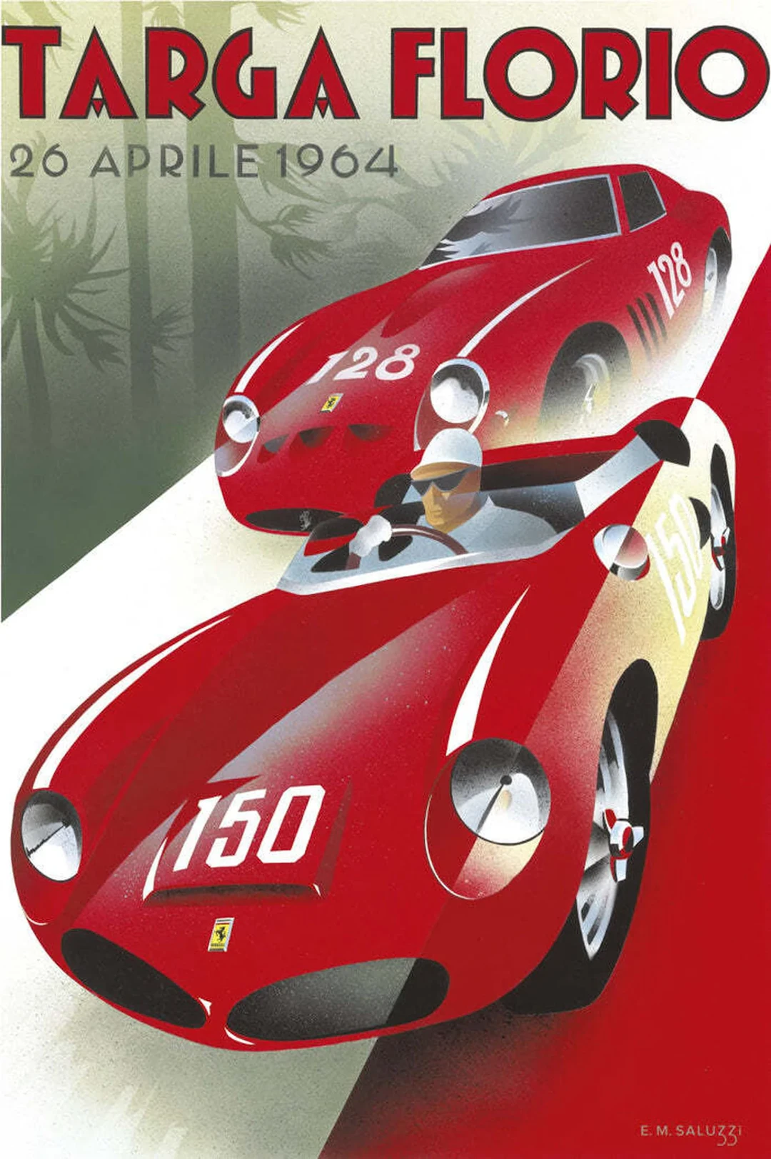 1964 Targa Florio Poster